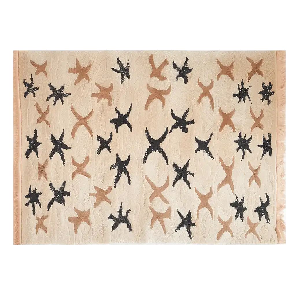 Starry Serenade Knotted Wool Rug - Image 4