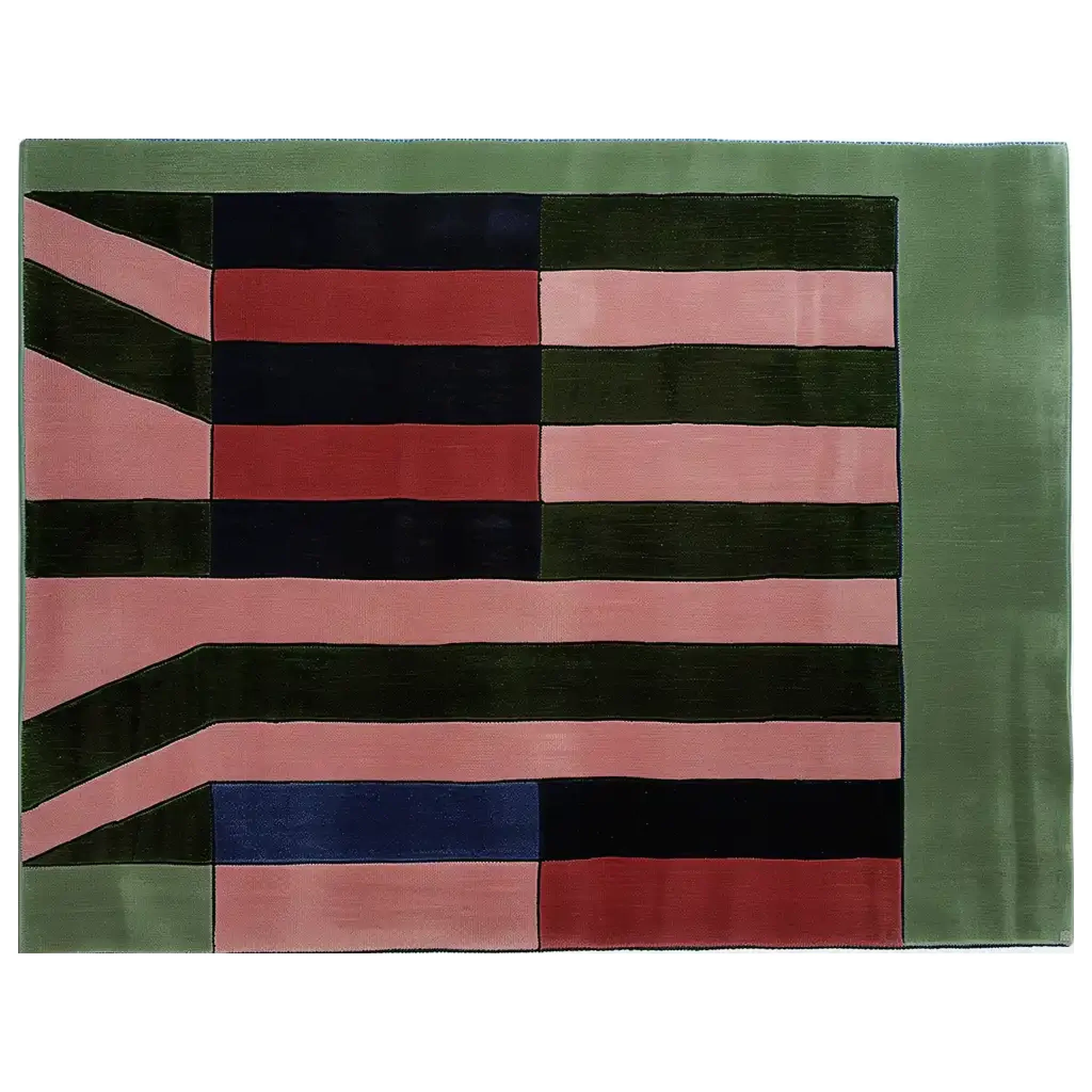 Strata Symphony Hand Tufted Wool Rug - Image 4