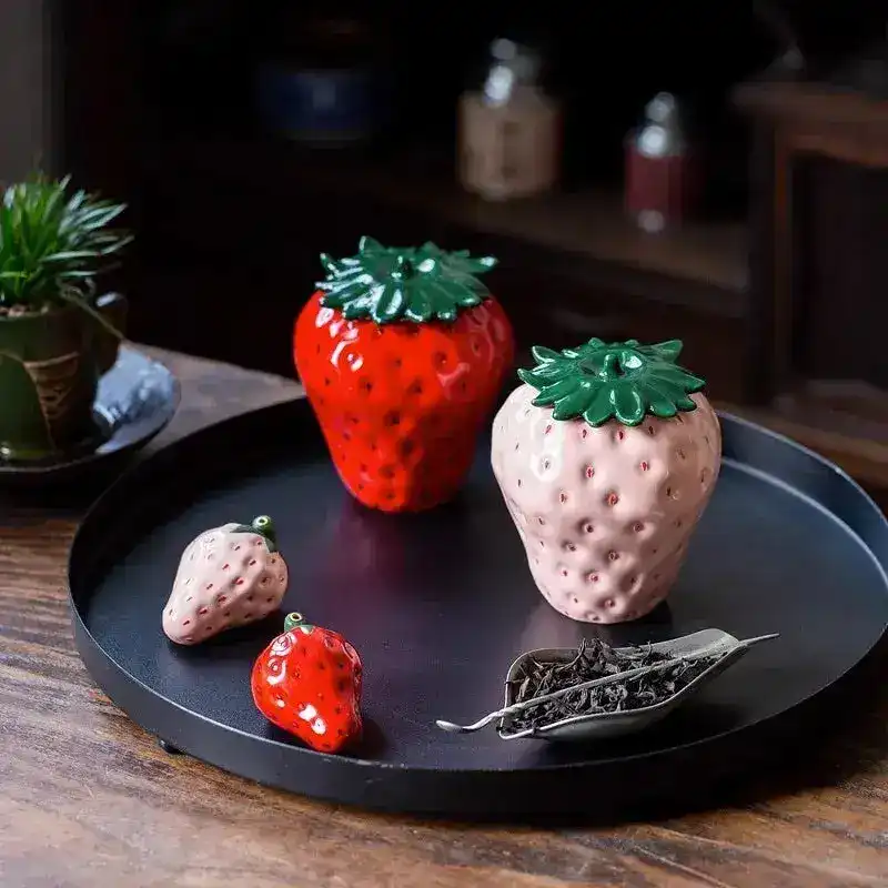 Strawberry Storage Jar - Image 2
