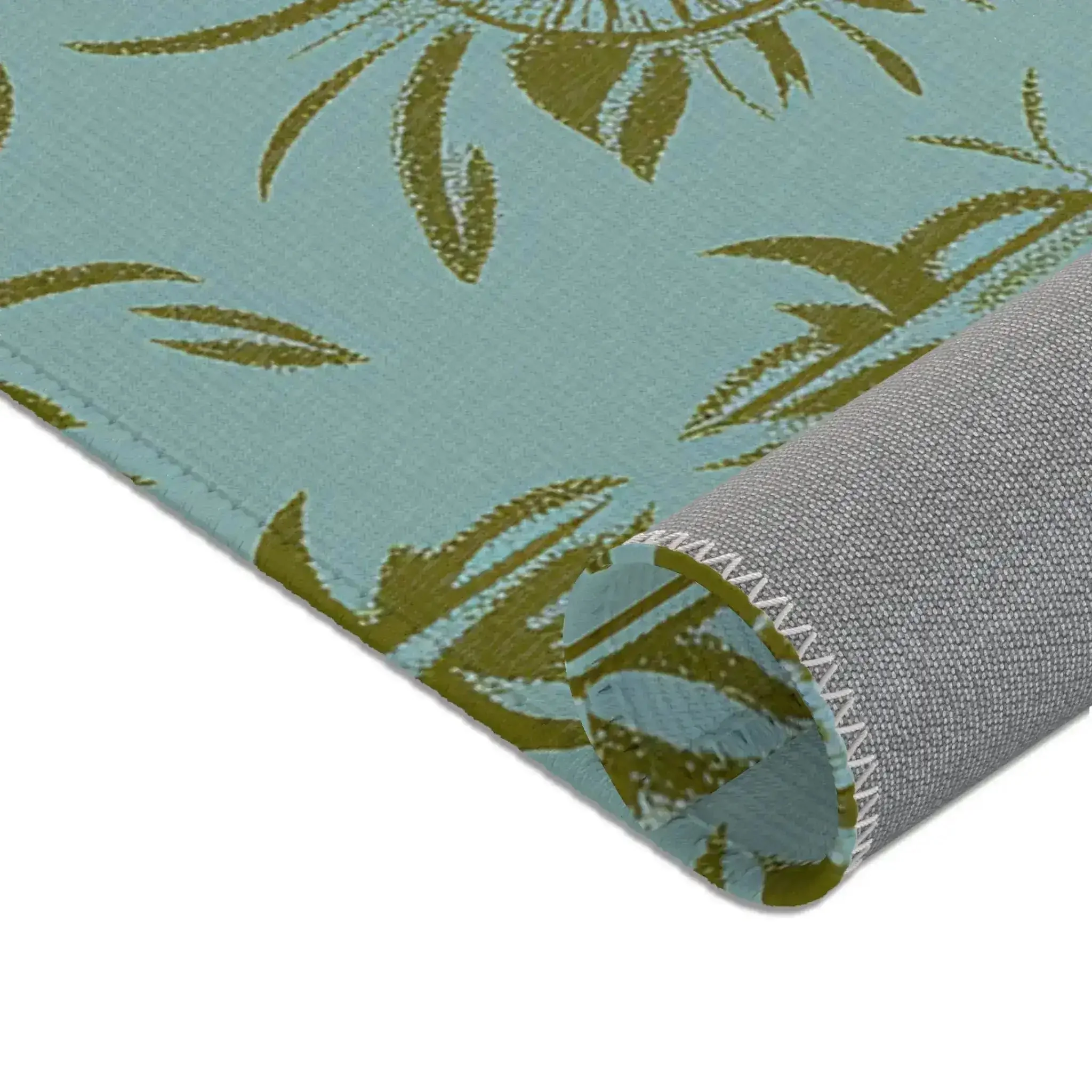 Sunburst Bloom – Geometric Floral Accent Rug - Image 9