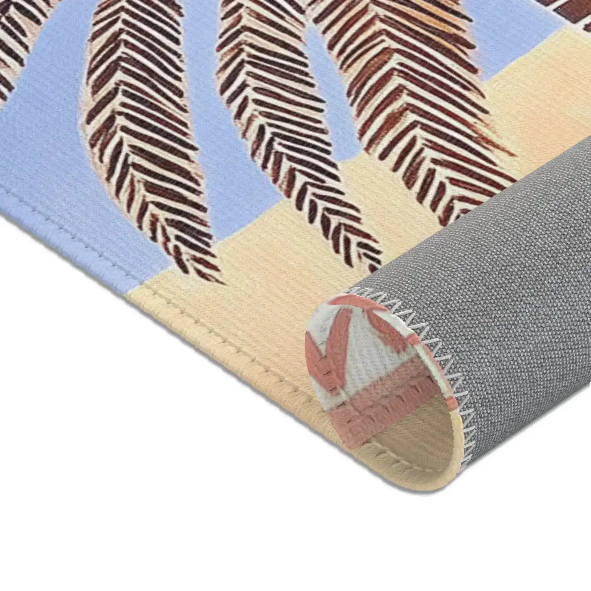 Sunset Oasis Palm Accent Rug - Image 7