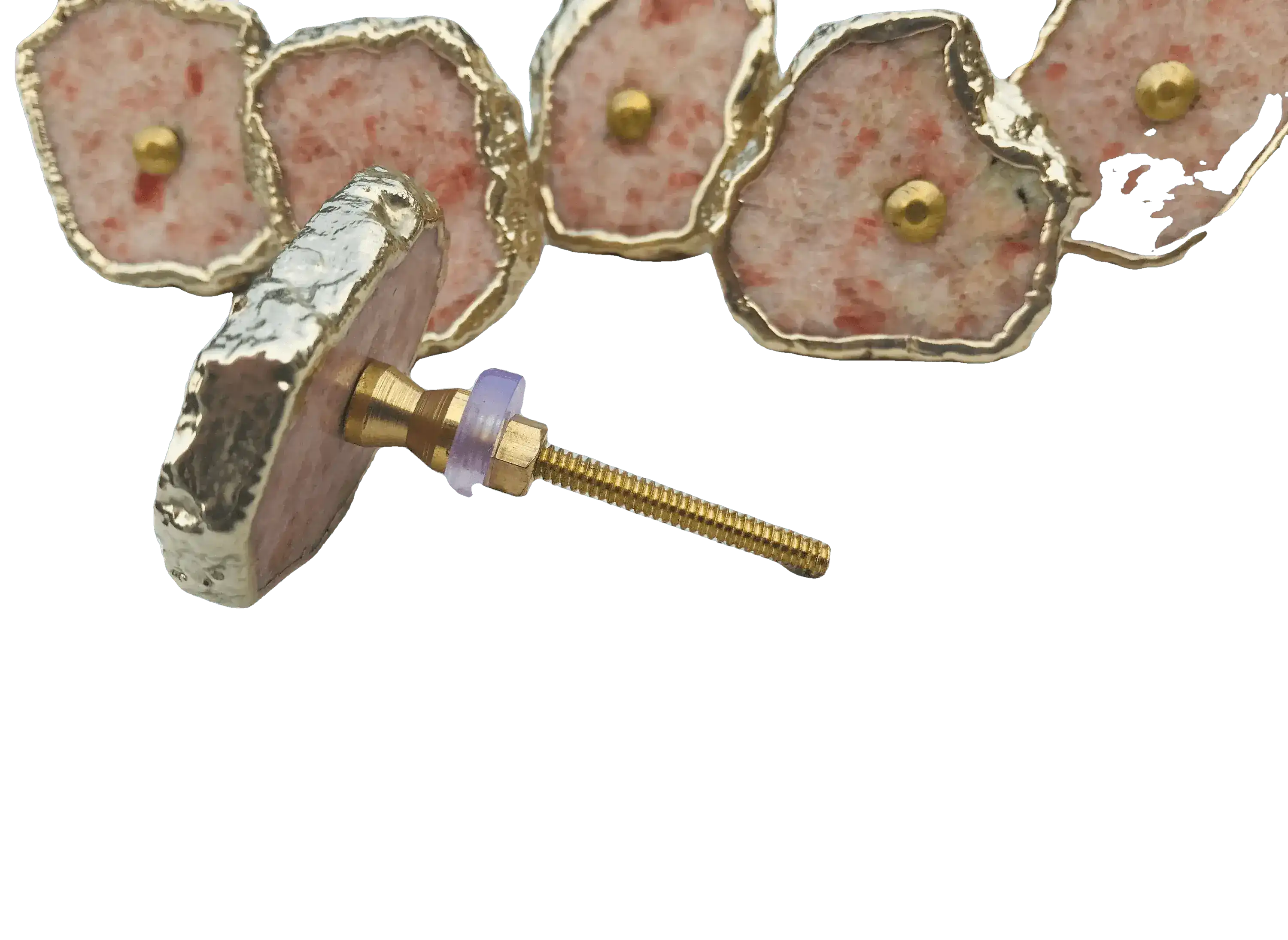 Sunstone Agate Cabinet Door Pull Handle - Set of 6 - Image 9