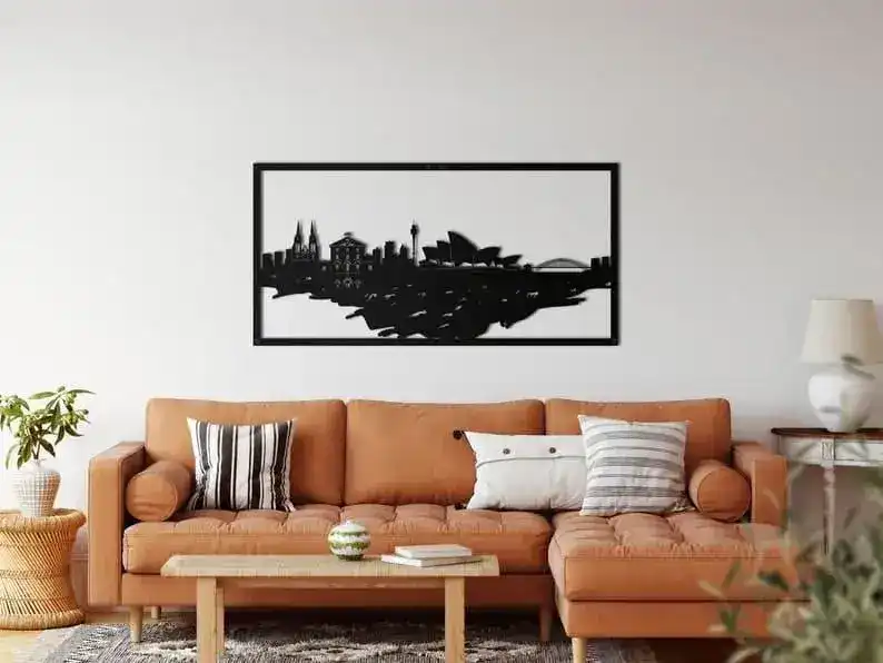 Sydney Skyline Metal Wall Art - Image 3