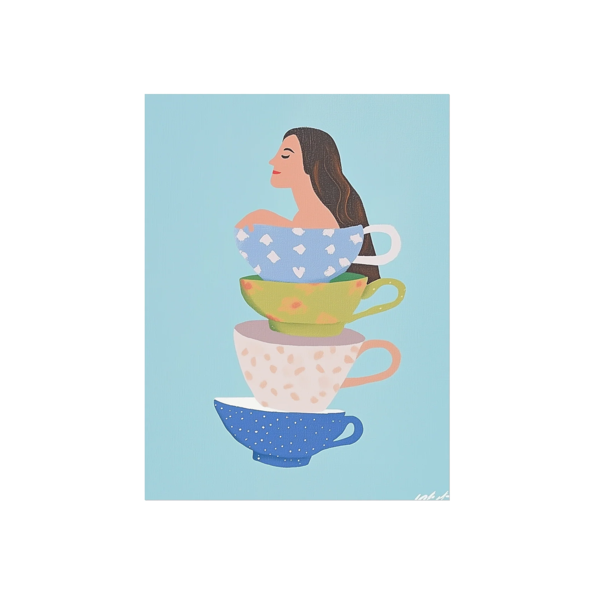 Tea Cup Daydream Fine Art Poster - Image 6