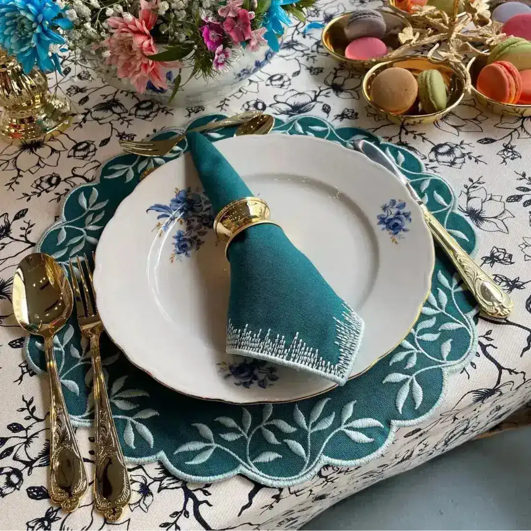 Teal Treasure Placemats - Image 2