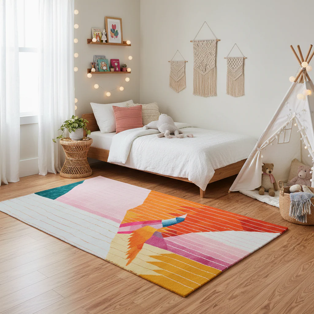 Tidal Serenade Hand Tufted Wool Rug - Image 2
