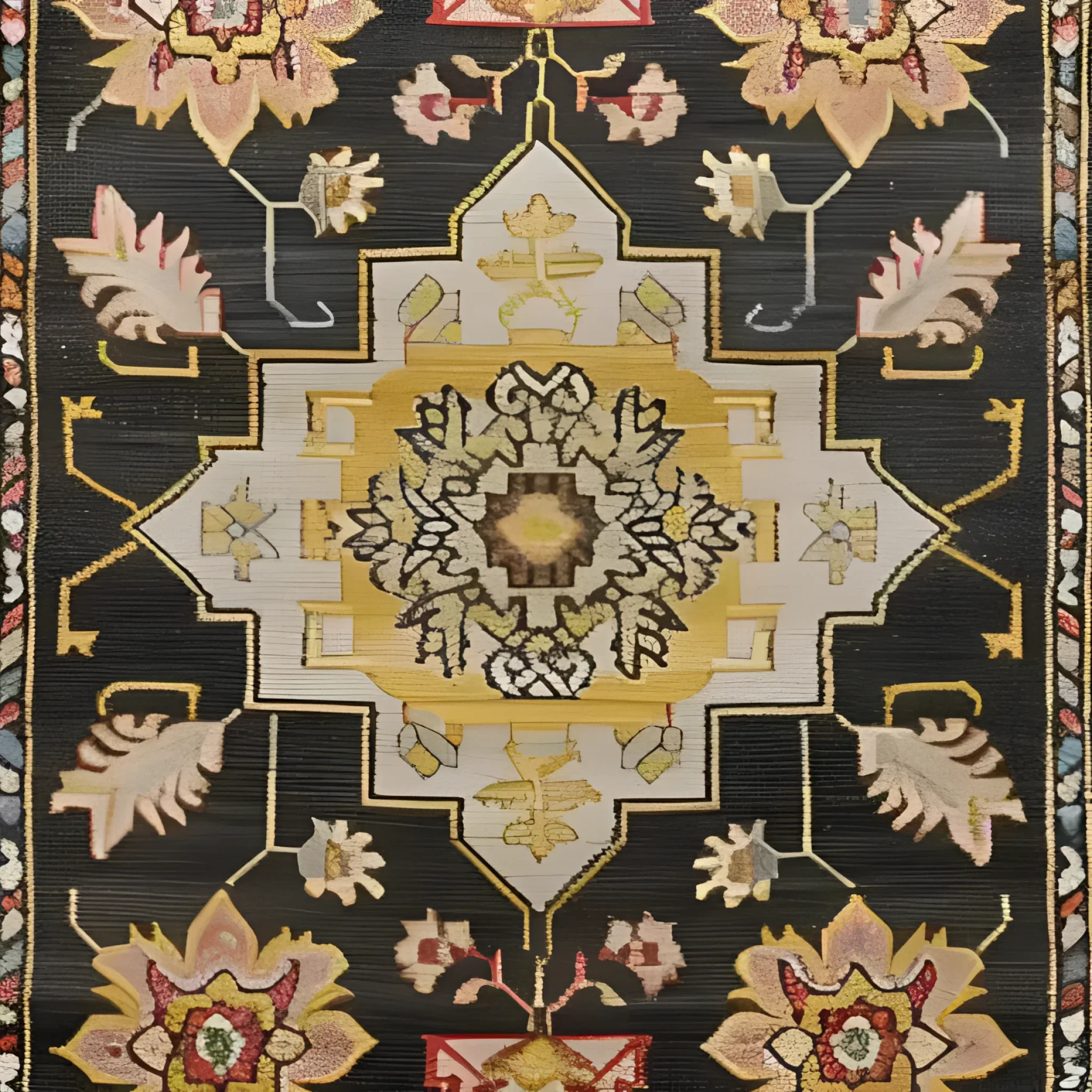 Timeless Medallion Hand Knotted Area Rug - Image 4