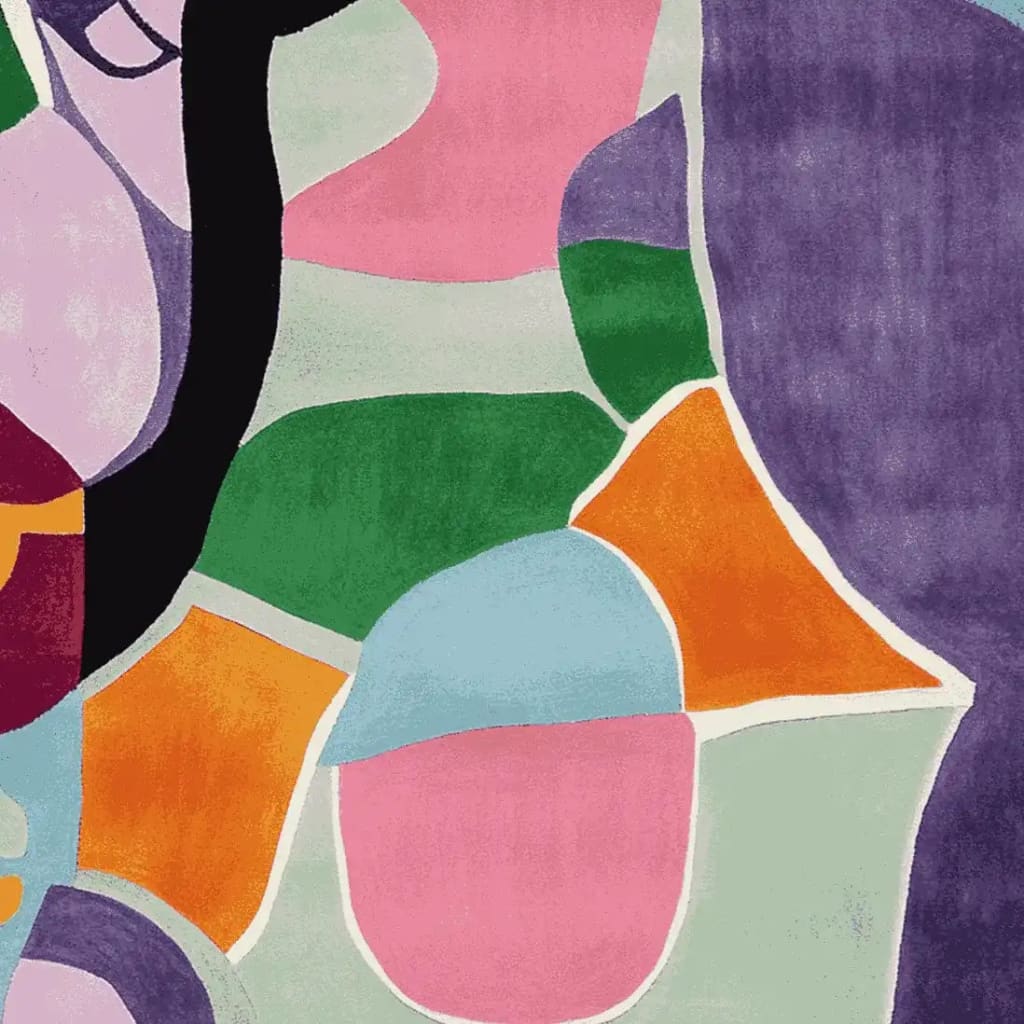 Too Bright To Tame Hand Tufted Rug - Image 5