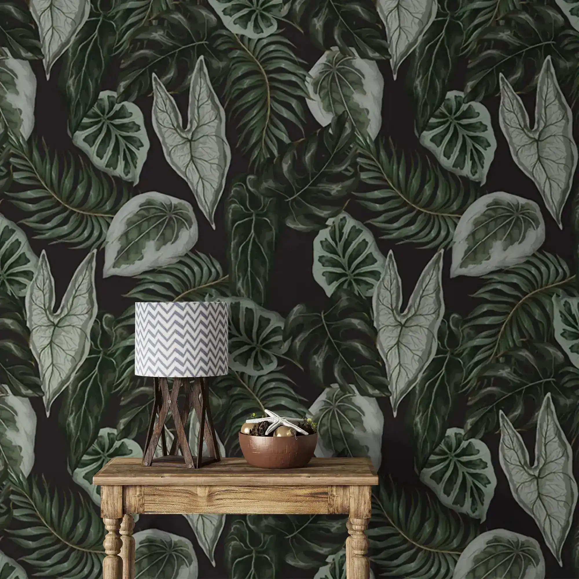 Tropical Botanical Bliss Wallpaper - Image 5