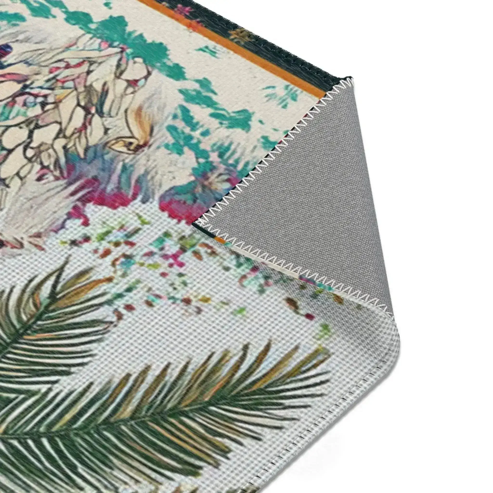 Tropical Oasis Palm Accent Rug - Image 6