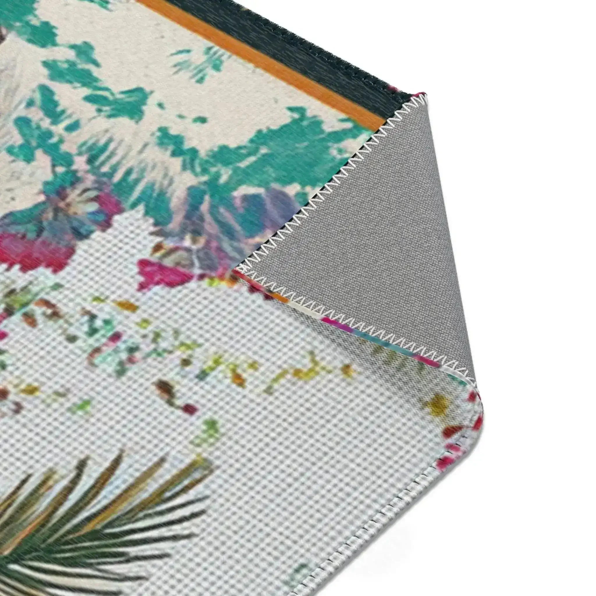 Tropical Oasis Palm Accent Rug - Image 8