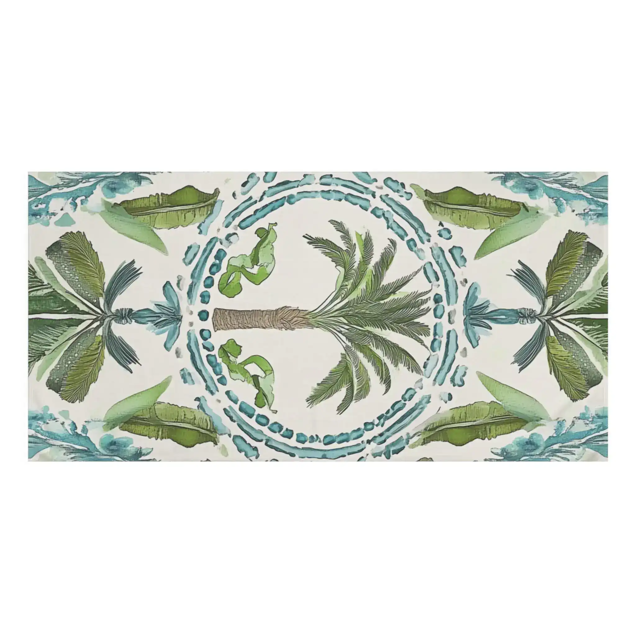 Tropical Oasis Palm Bath Towel - Image 3