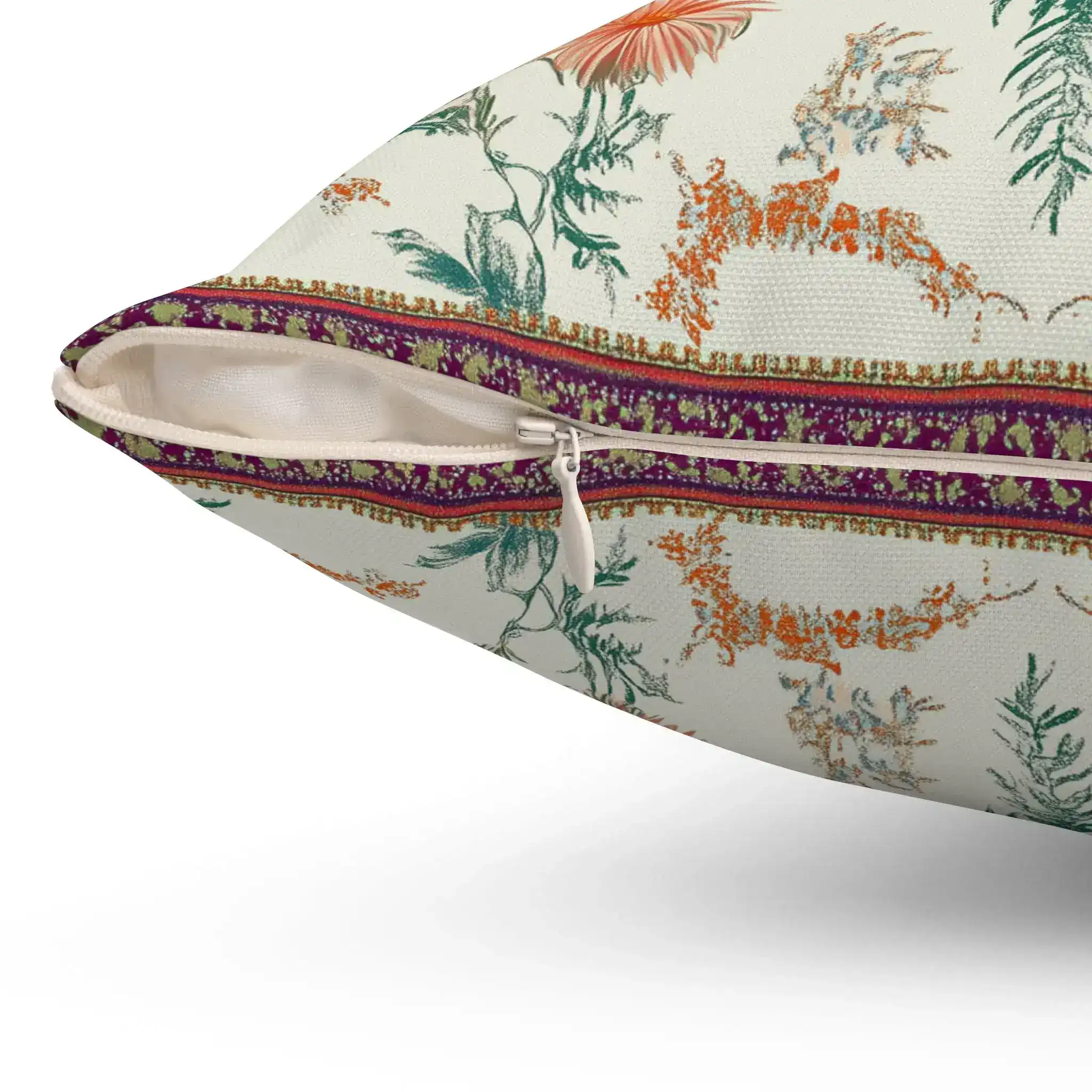 Tropical Reverie Jungle Throw Pillow - Image 2