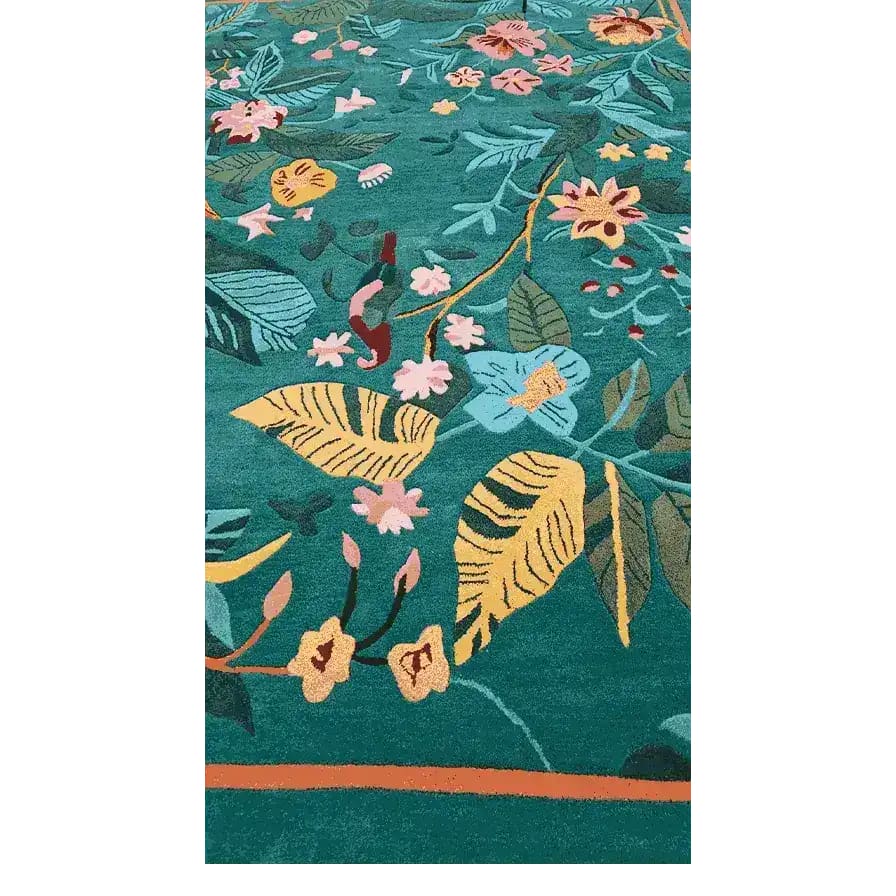 Tropical Treasure Hand Tufted Wool Rug 4 x 6 ft - Image 5
