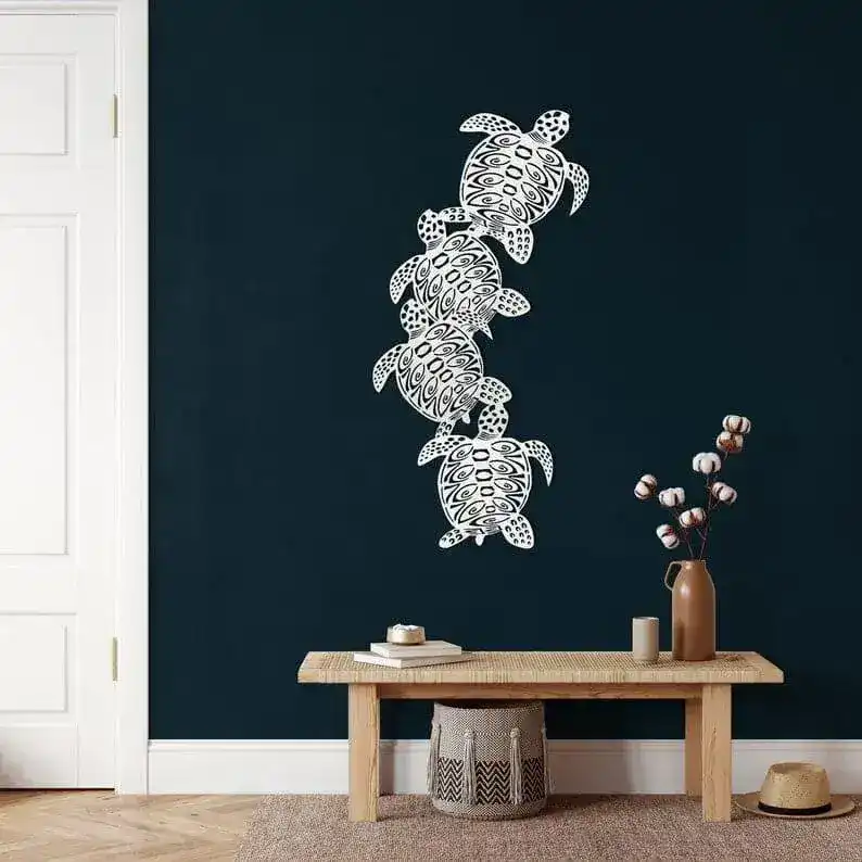 Turtle Metal Wall Decor - Image 5