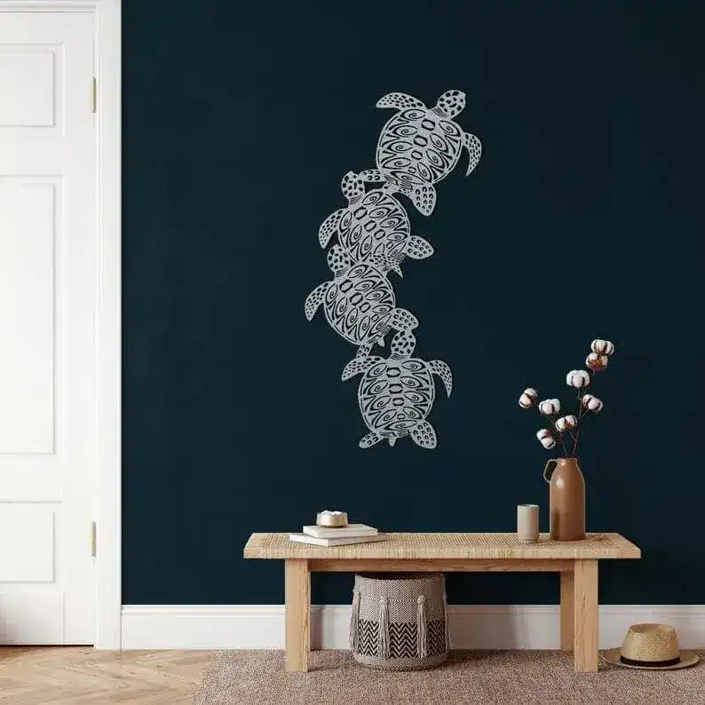 Turtle Metal Wall Decor - Image 6