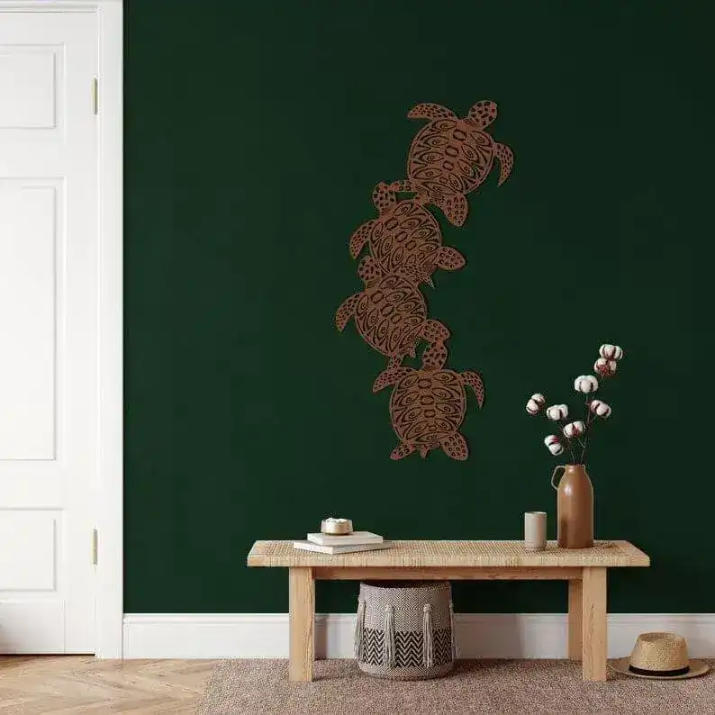 Turtle Metal Wall Decor - Image 7