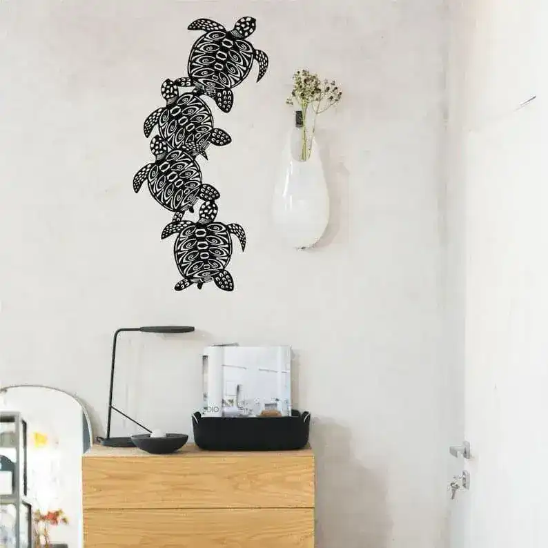 Turtle Metal Wall Decor - Image 9