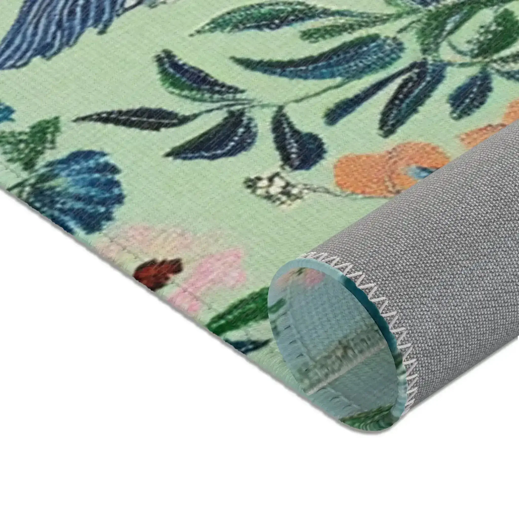 Twin Songbirds – Folk Garden Accent Rug - Image 2