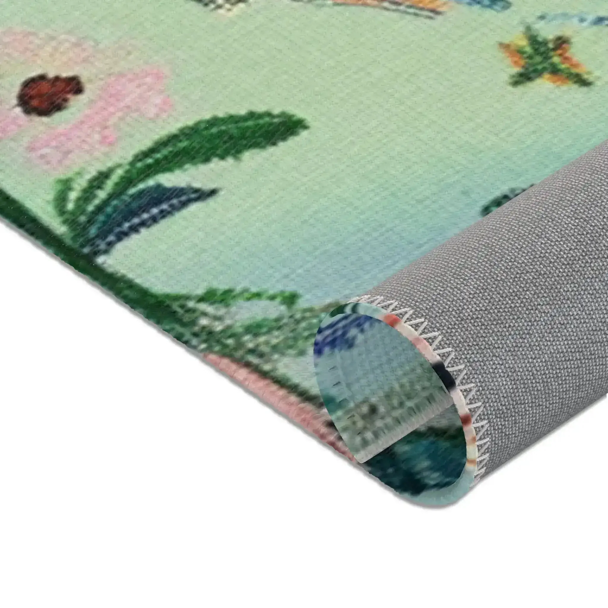Twin Songbirds – Folk Garden Accent Rug - Image 9