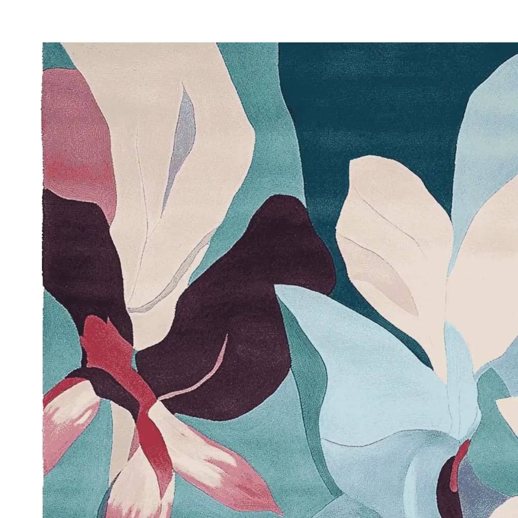 Twisted Blossom Field Hand Tufted Rug - Image 4