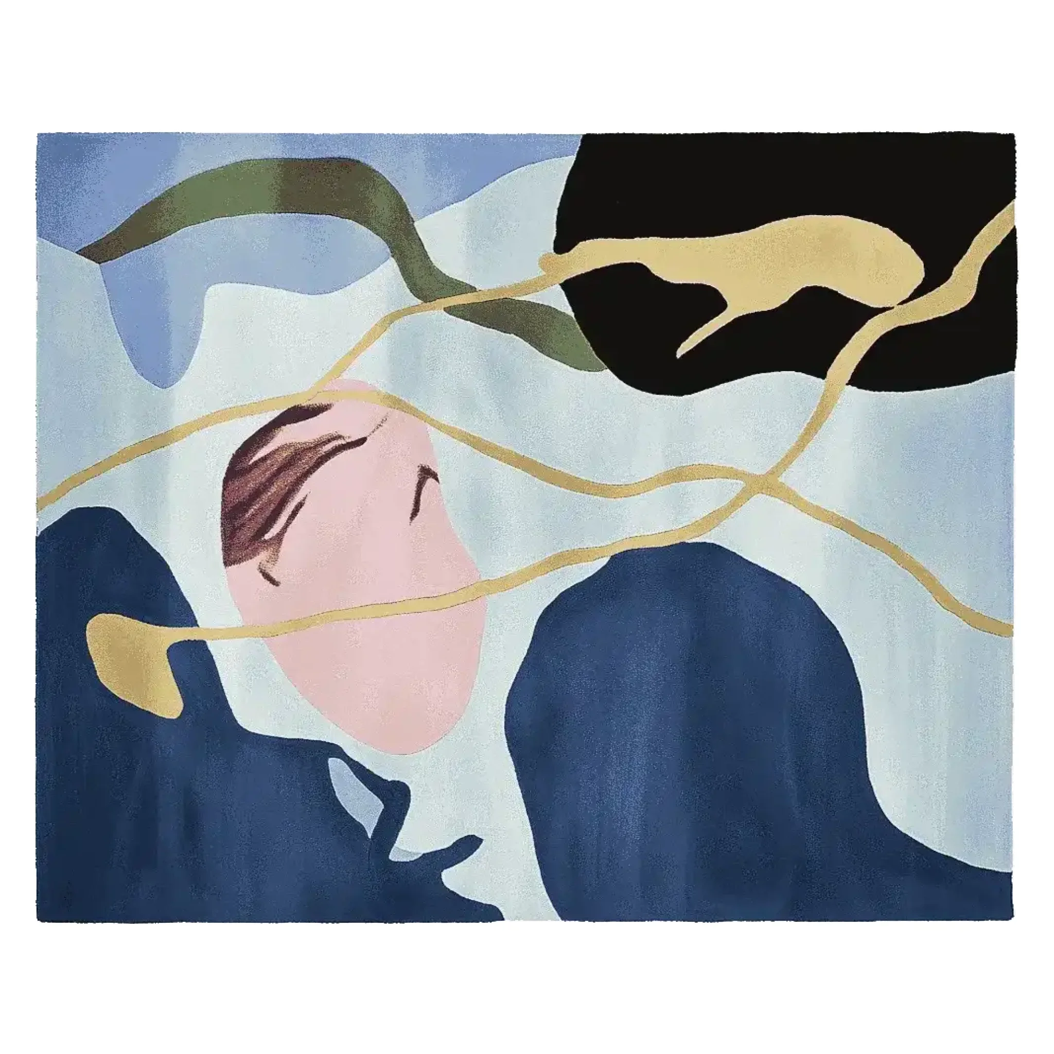 Underwater Mood Song Hand Tufted Rug - Image 10