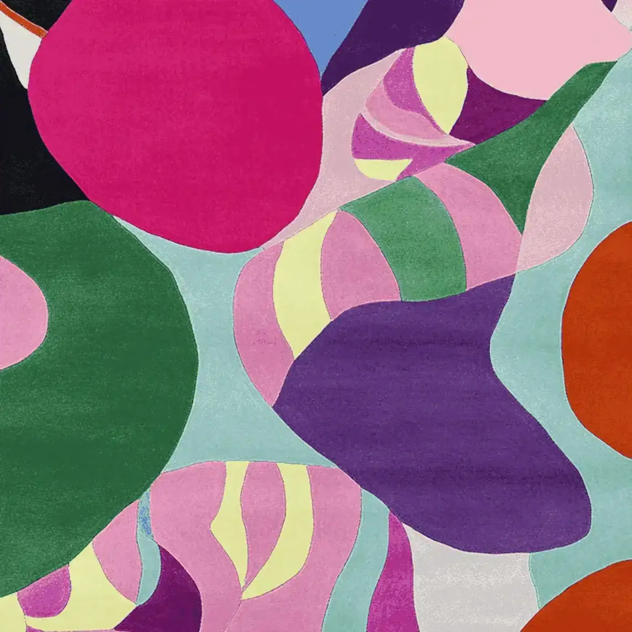 Unruly Spectrum Code Hand Tufted Rug - Image 5