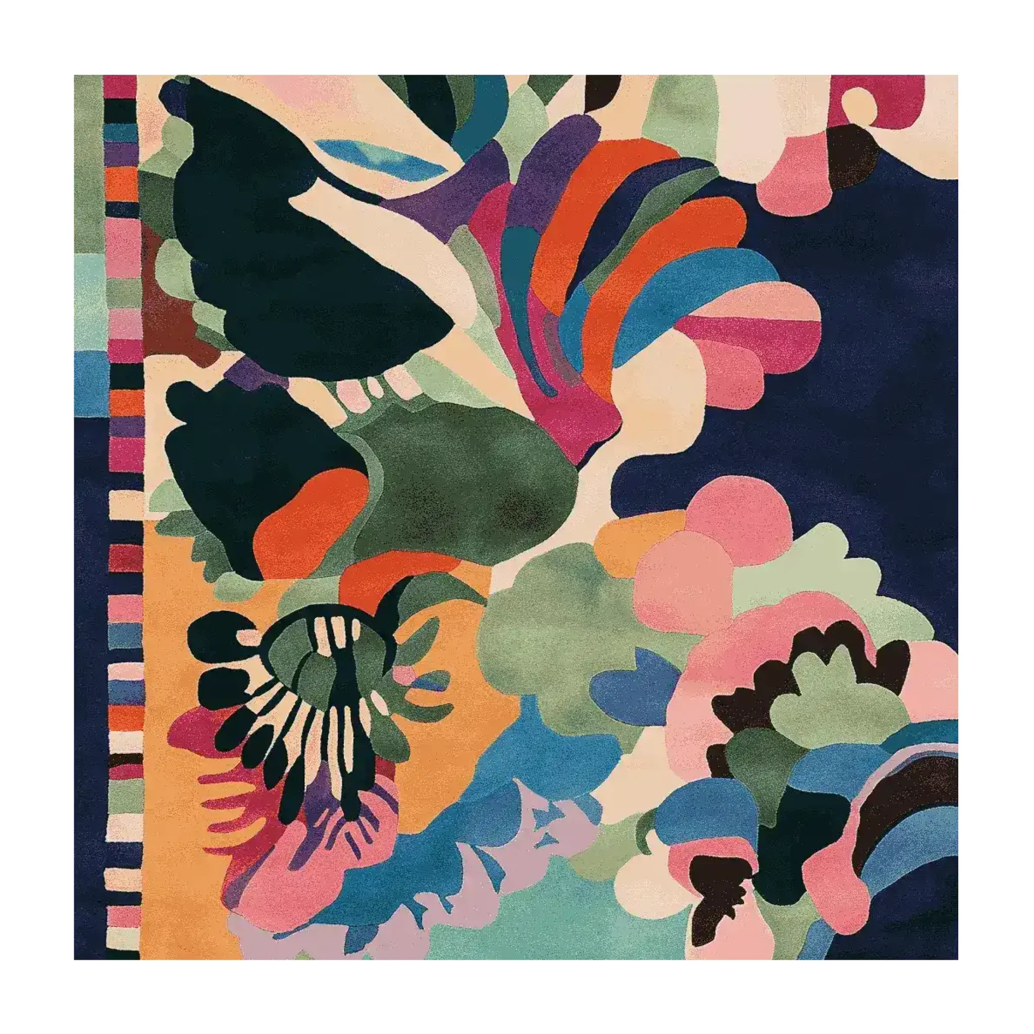 Untamed Garden Rave Hand Tufted Rug - Image 5