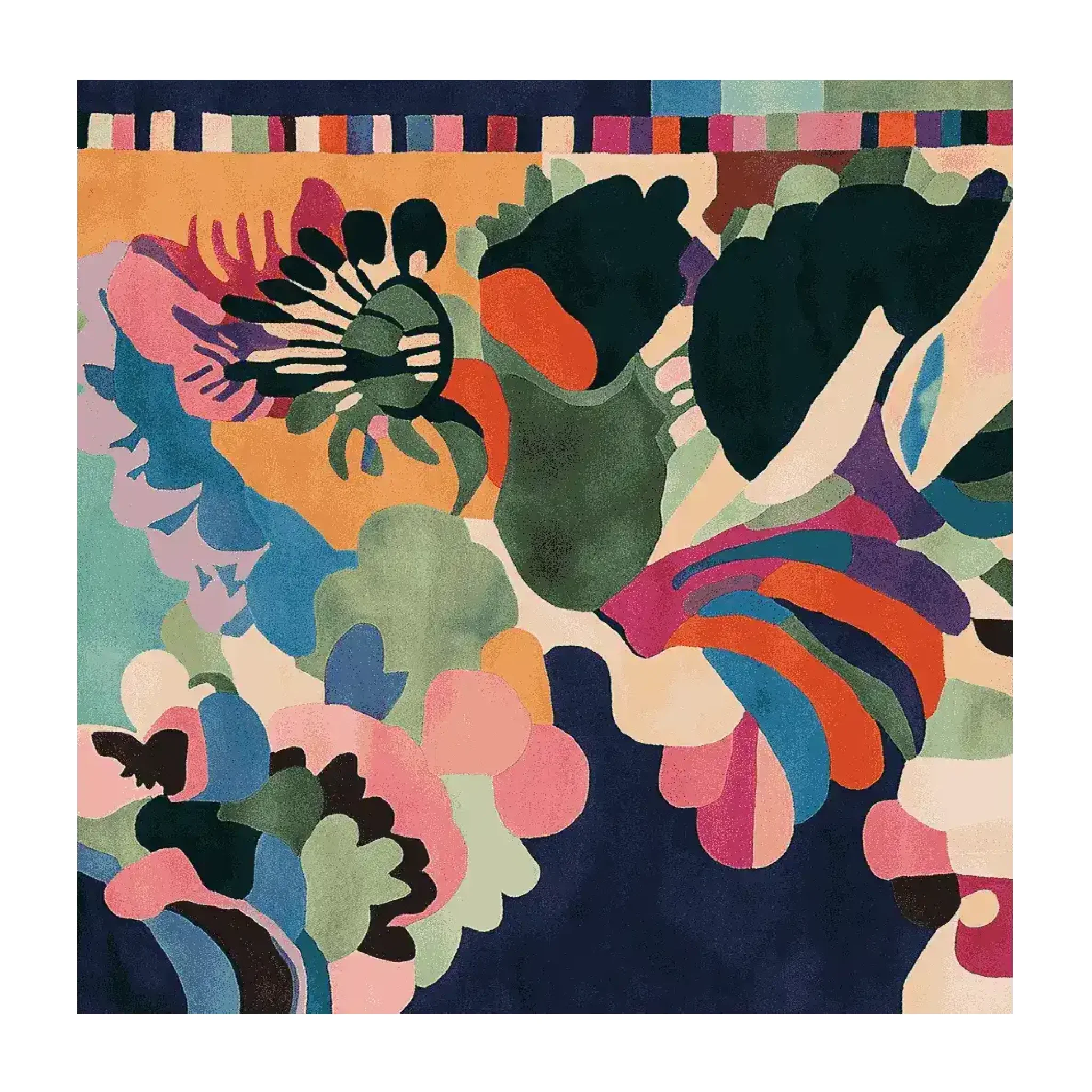 Untamed Garden Rave Hand Tufted Rug - Image 6