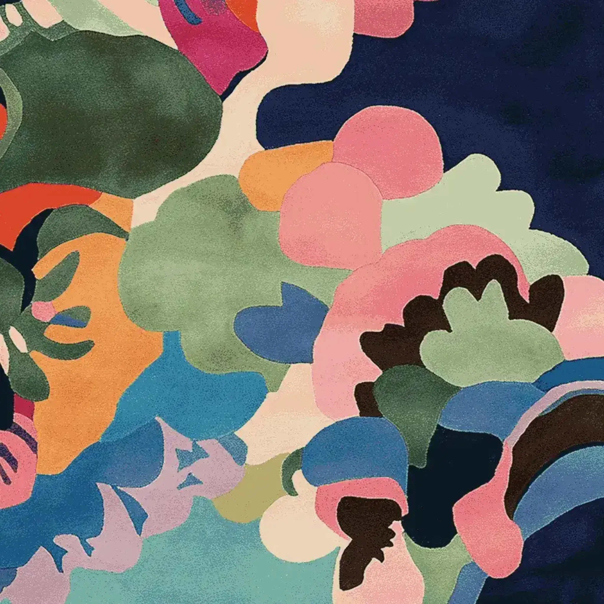 Untamed Garden Rave Hand Tufted Rug - Image 8