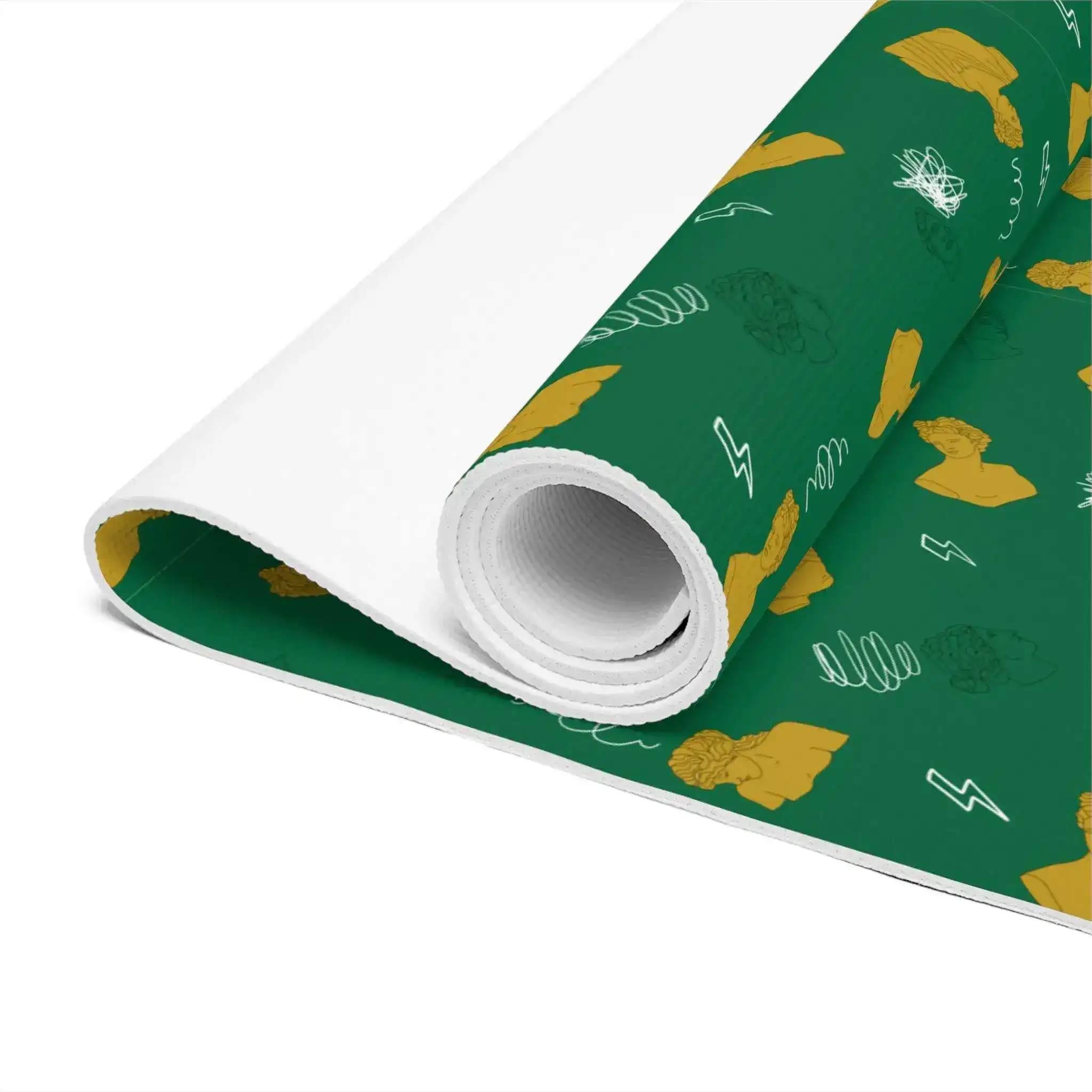 Venus Goddess Green Foam Yoga Mat - Image 3