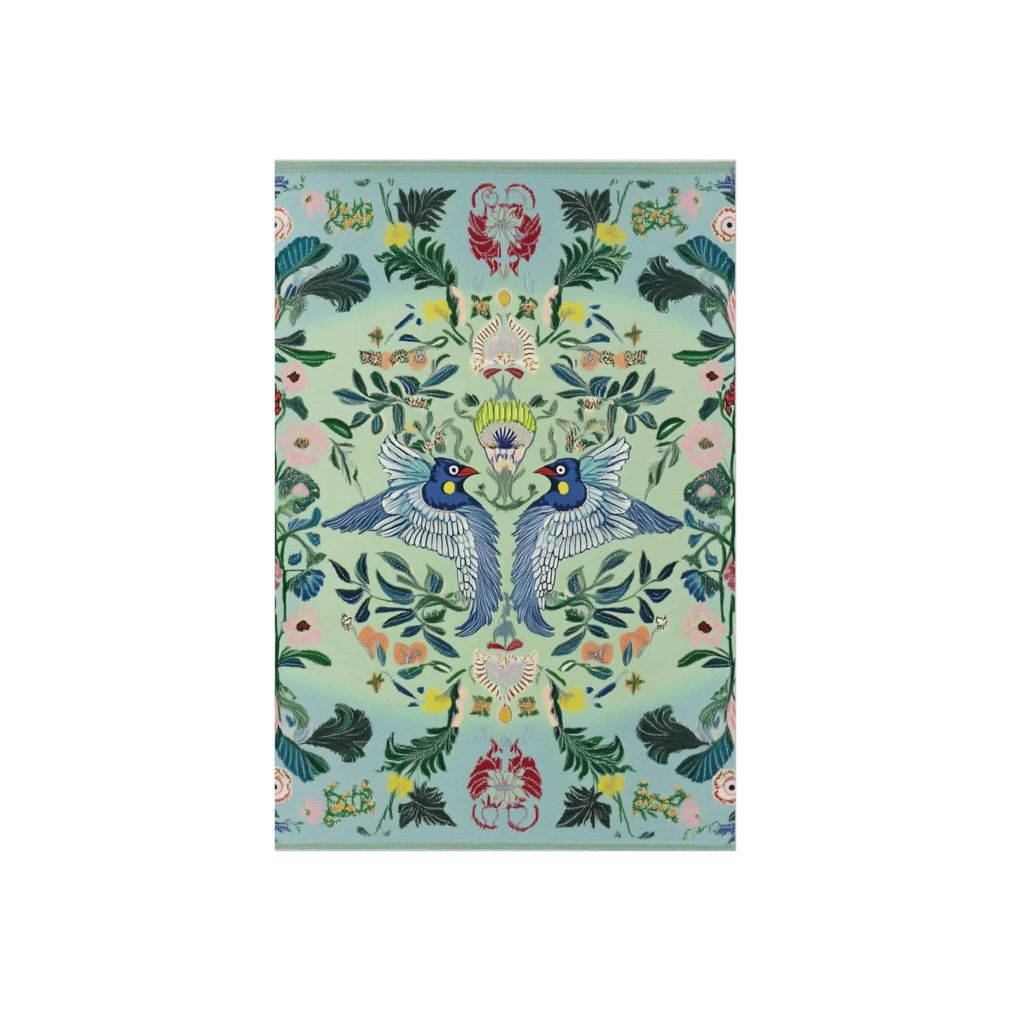 Verdant Falcon Fine Art Poster - Image 2