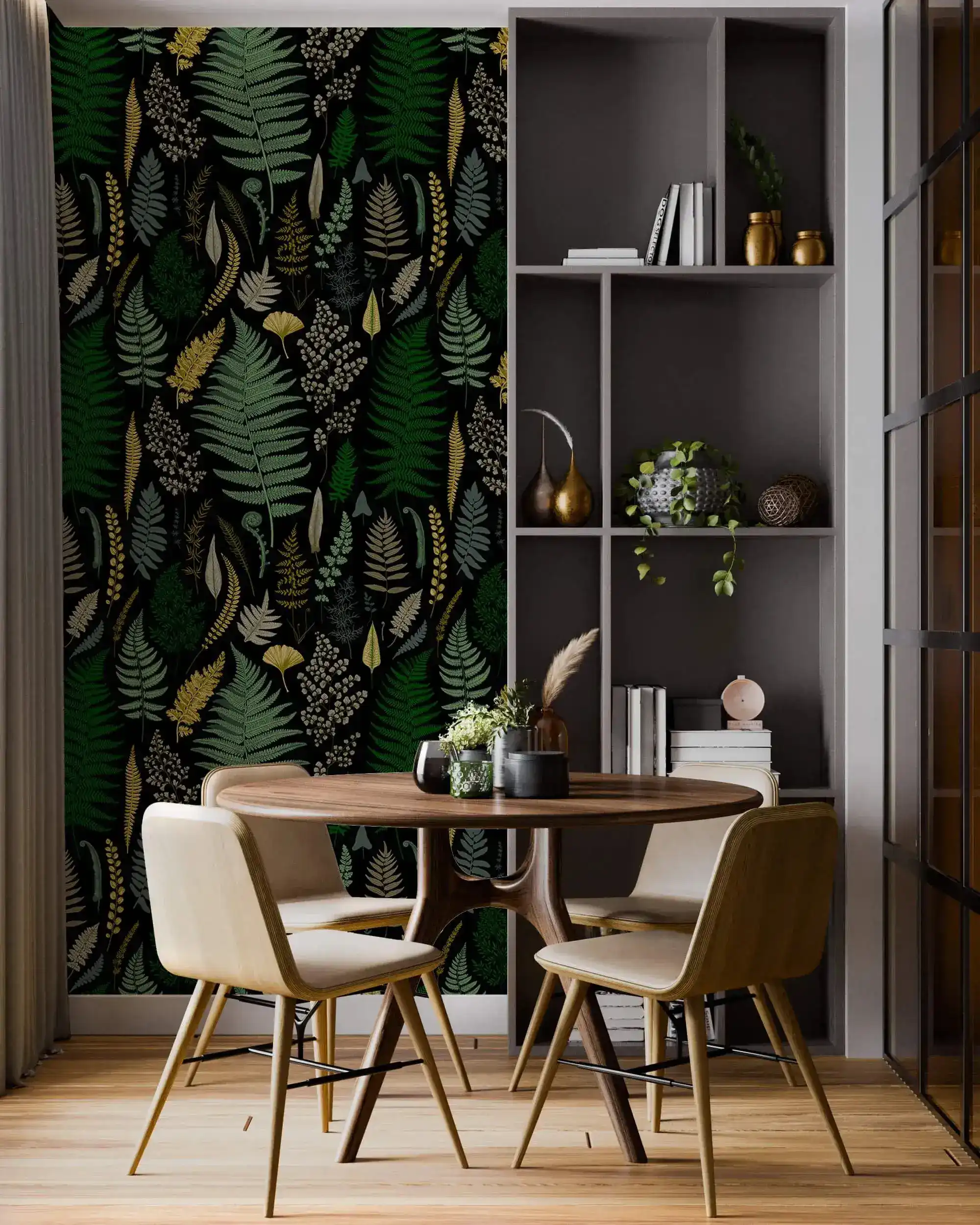 Vibrant Fern Canopy Wallpaper - Image 5
