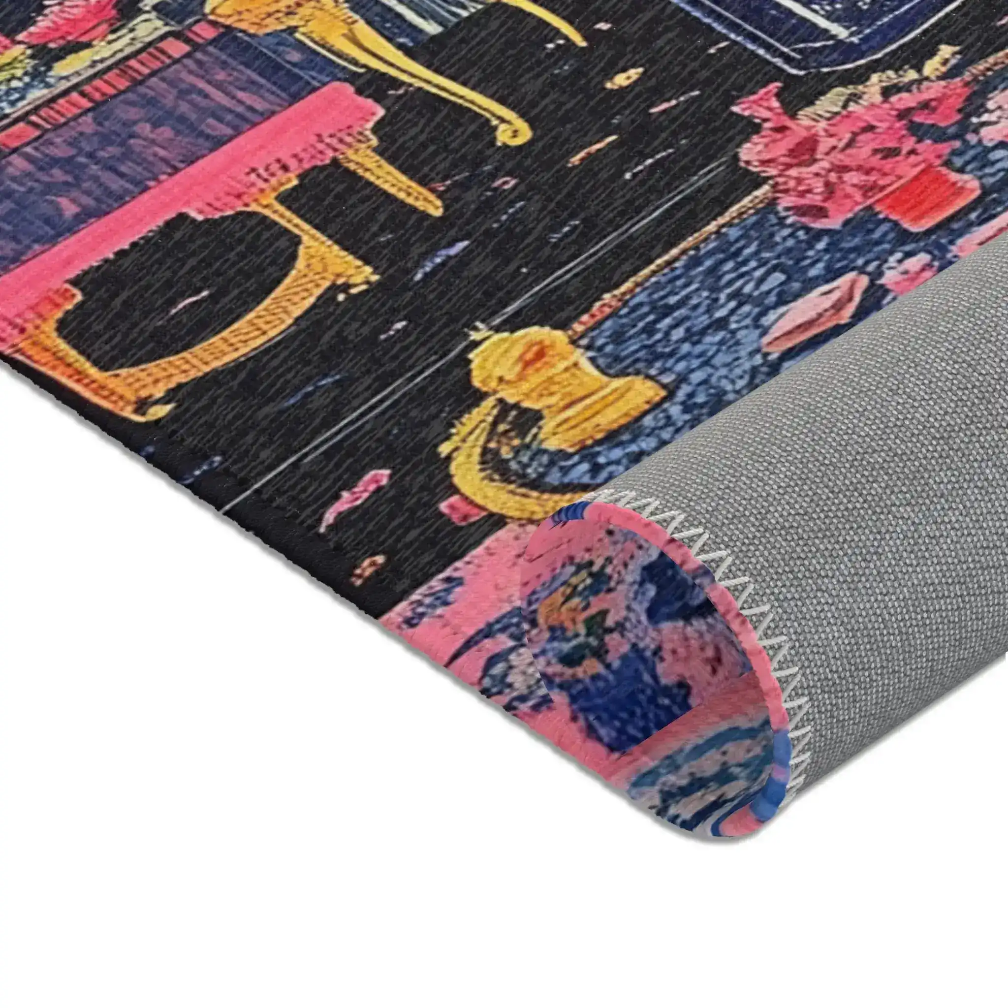 Vibrant Maximalist Floral Rug - Image 10
