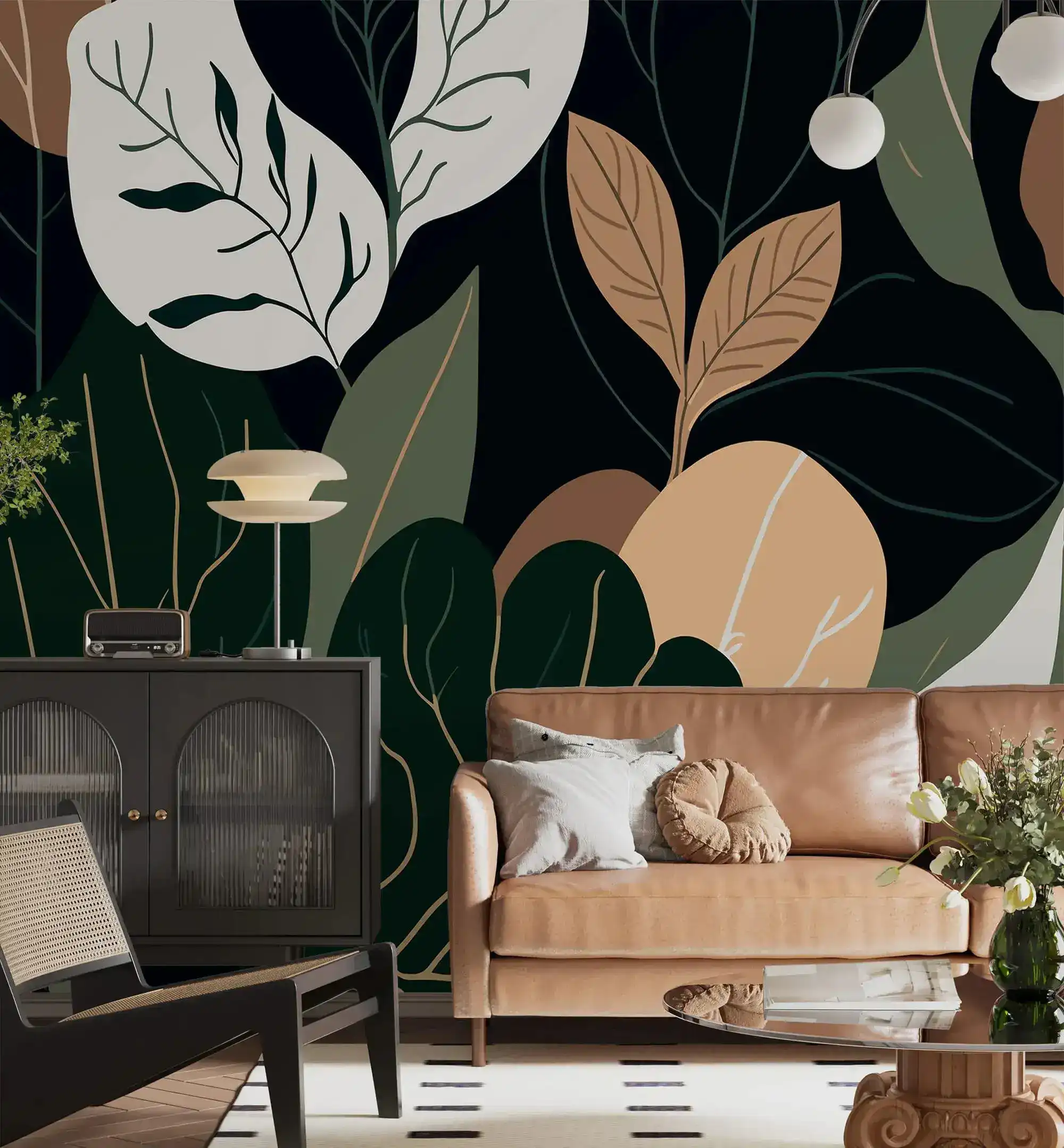Vibrant Oversized Botanical Bliss Wallpaper - Image 6
