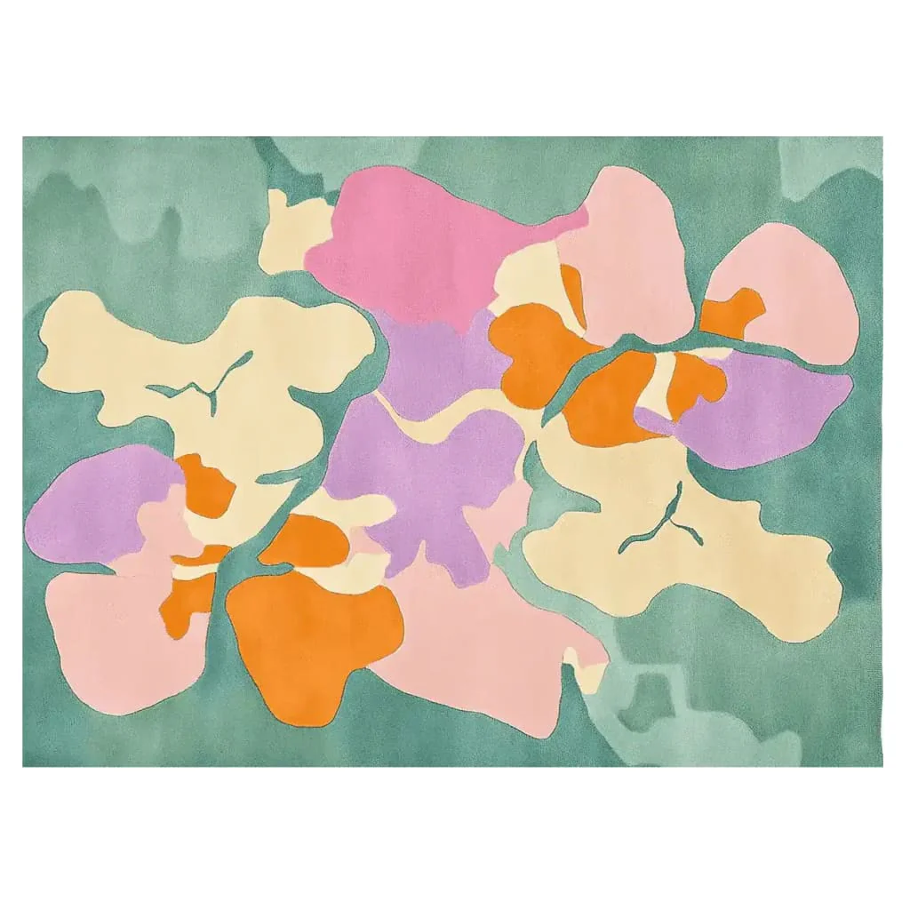 Vibrant Valley Flow Hand Tufted Rug - Image 3