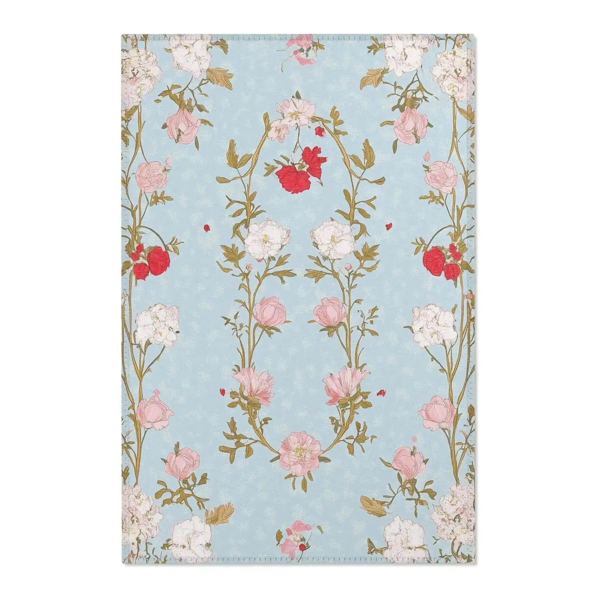 Victorian Garden Trellis Accent Rug - Image 3