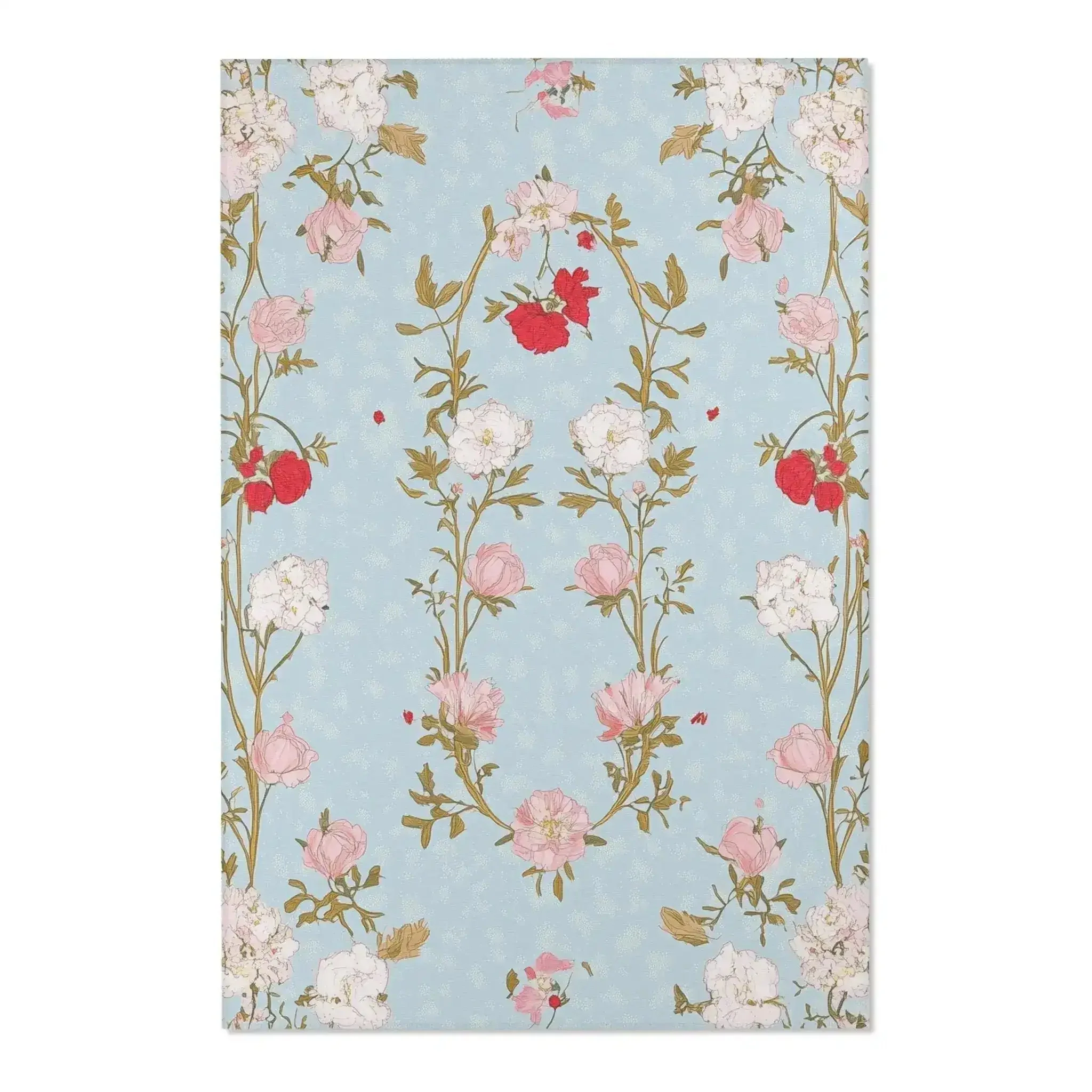 Victorian Garden Trellis Accent Rug - Image 4
