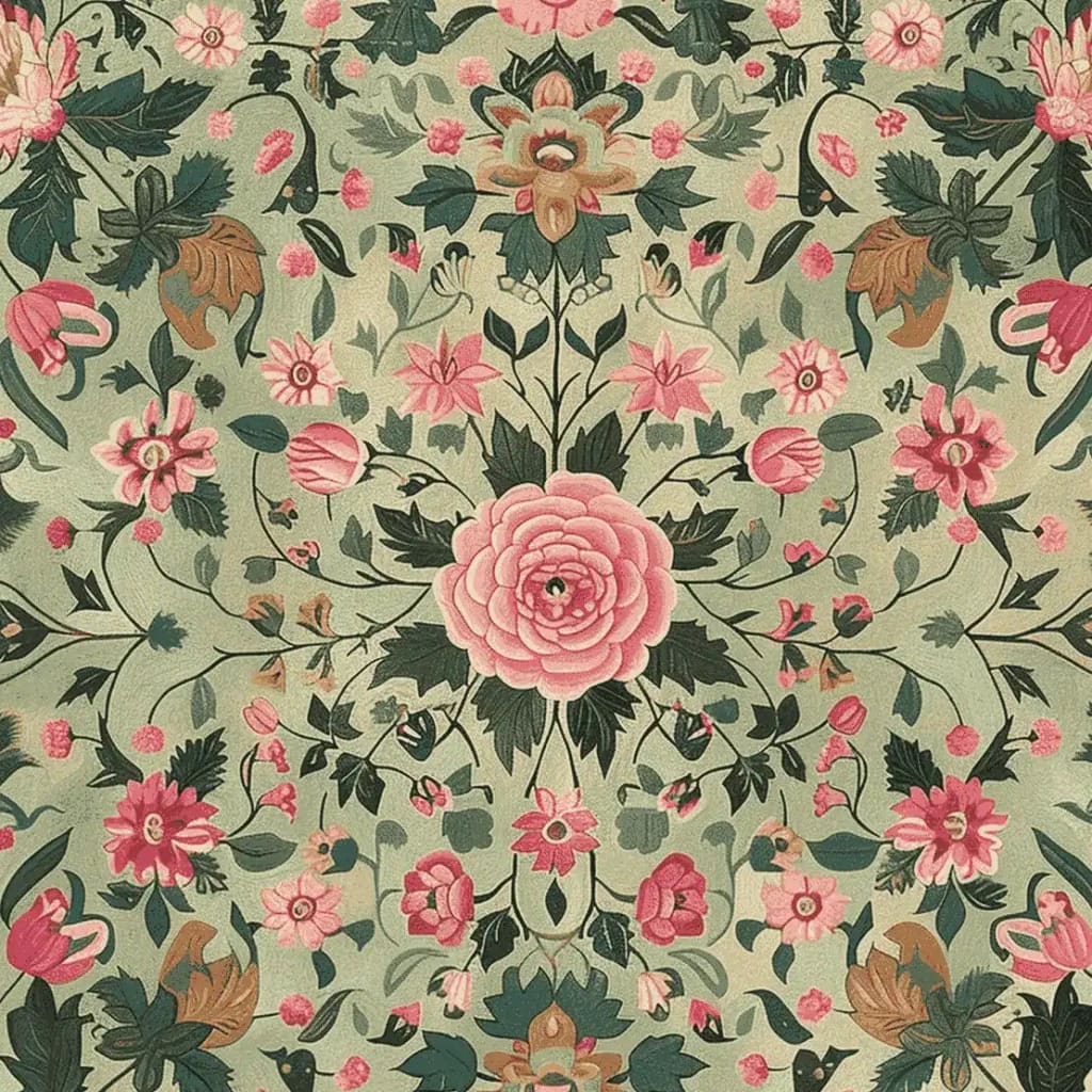 Vinework Blossom Field Hand Tufted Rug - Image 6