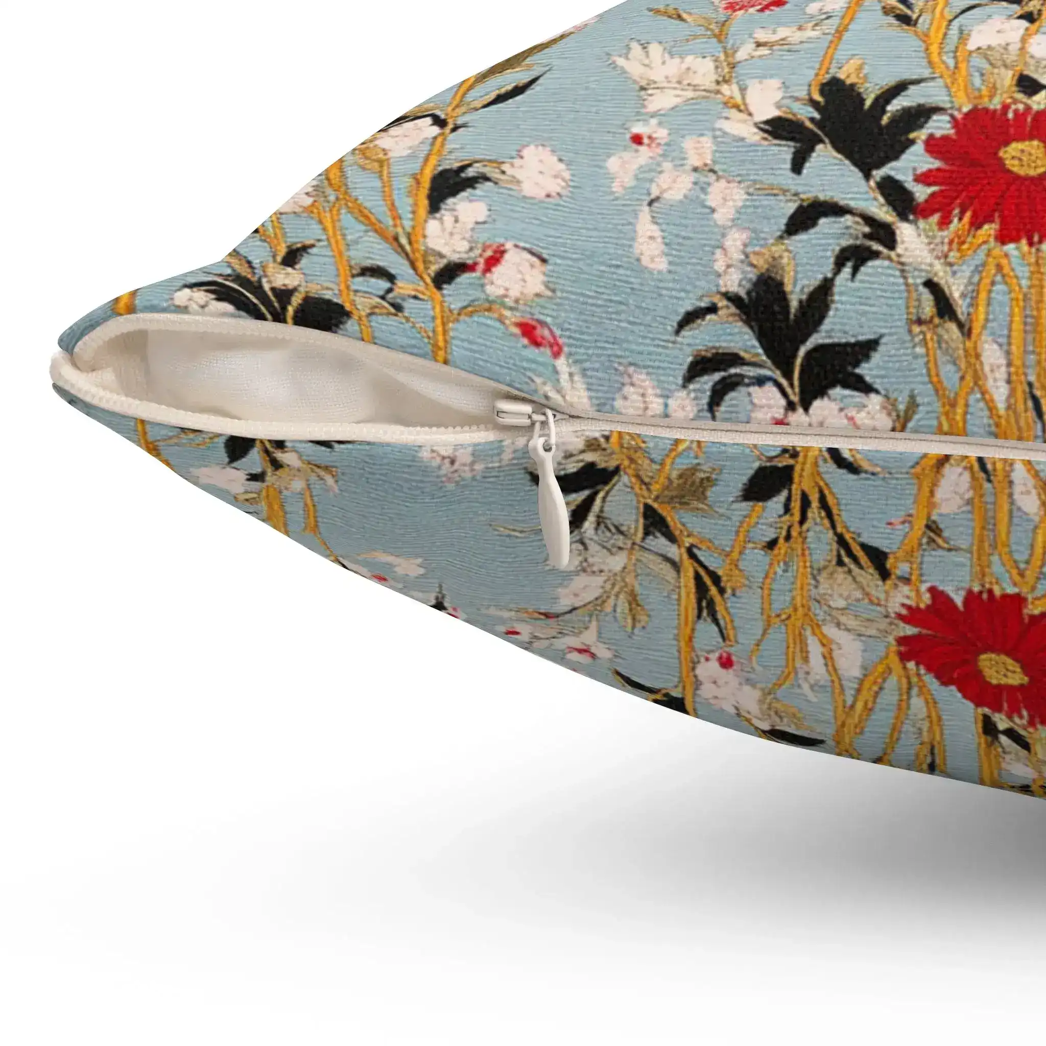Vintage Botanical Garden Throw Pillow - Image 3