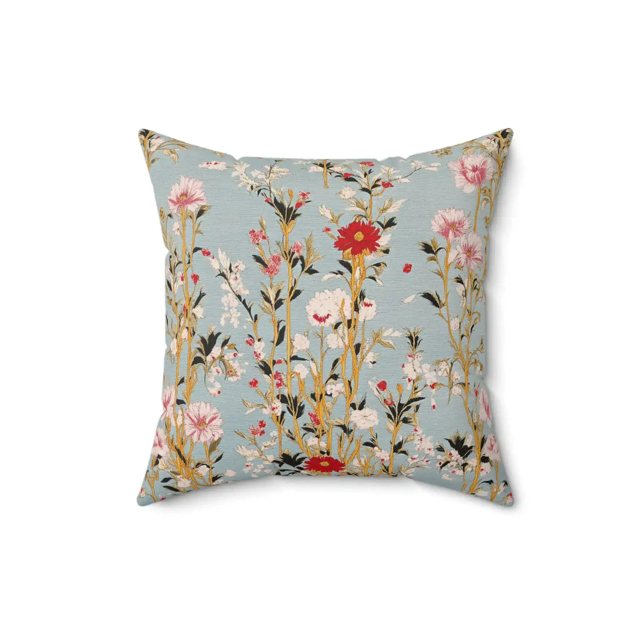 Vintage Botanical Garden Throw Pillow - Image 4