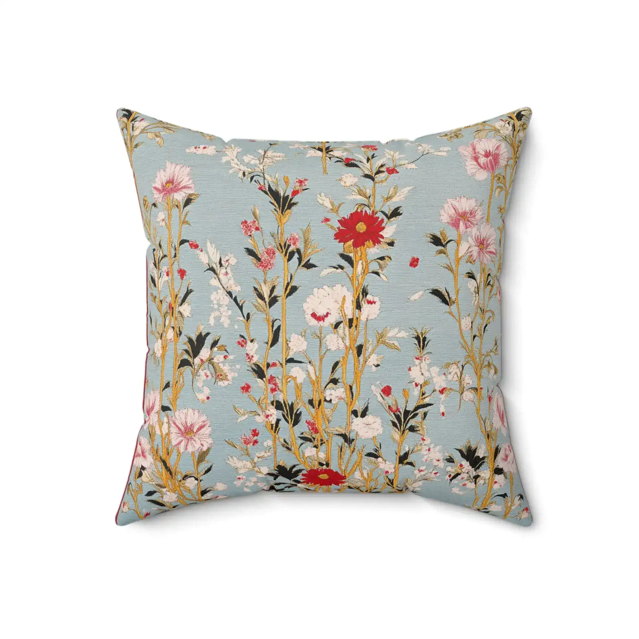Vintage Botanical Garden Throw Pillow - Image 5