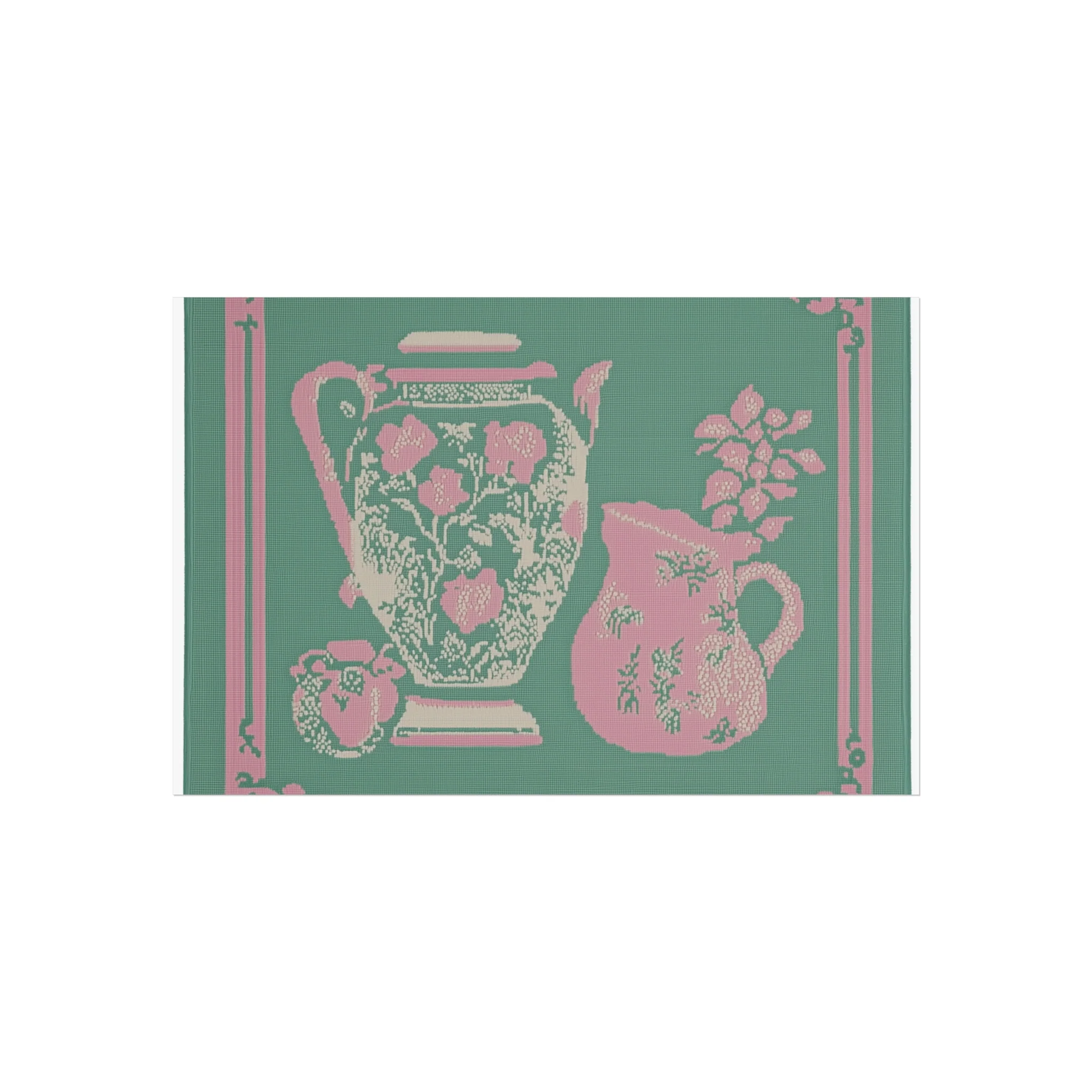 Vintage Floral Pitchers Fine Art Poster - Image 11