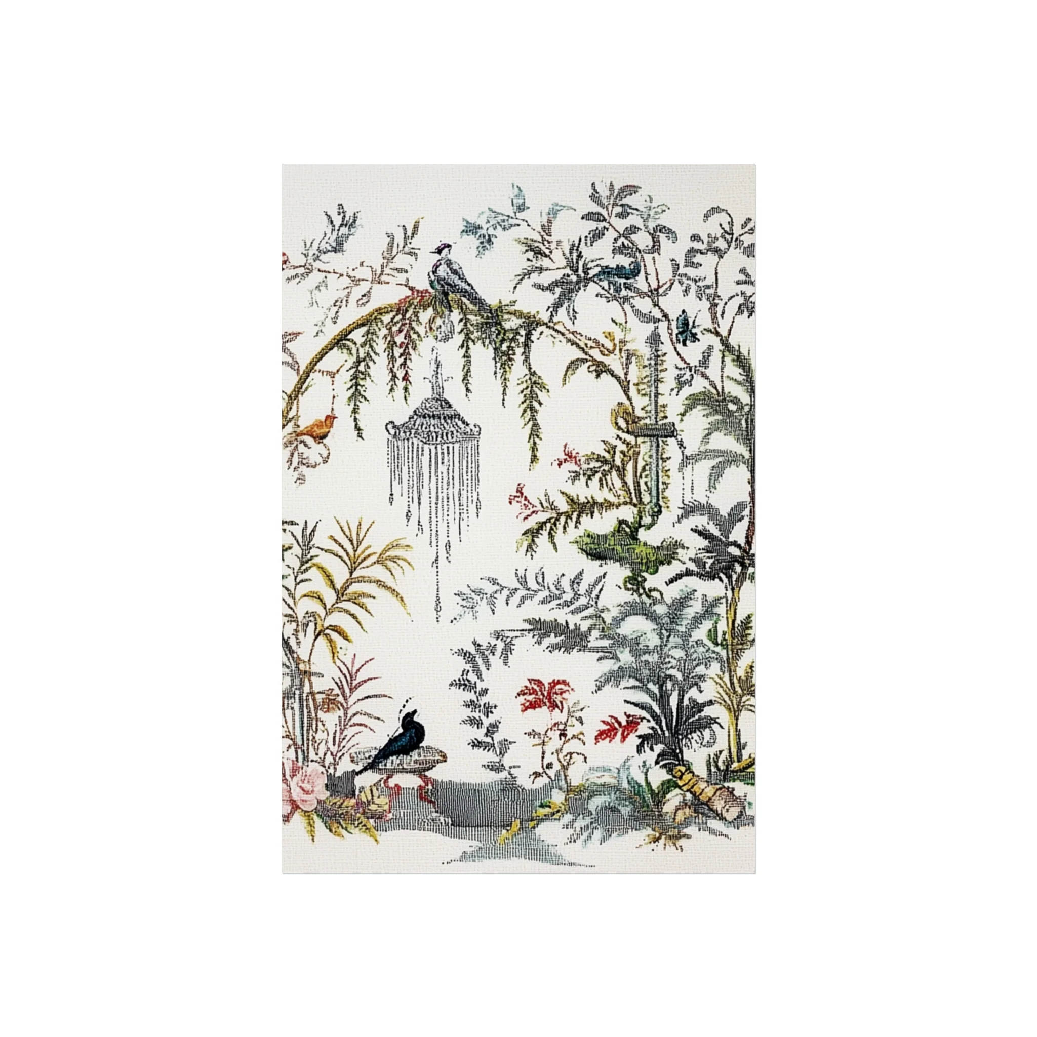 Vintage Garden Birds Fine Art Poster - Image 11