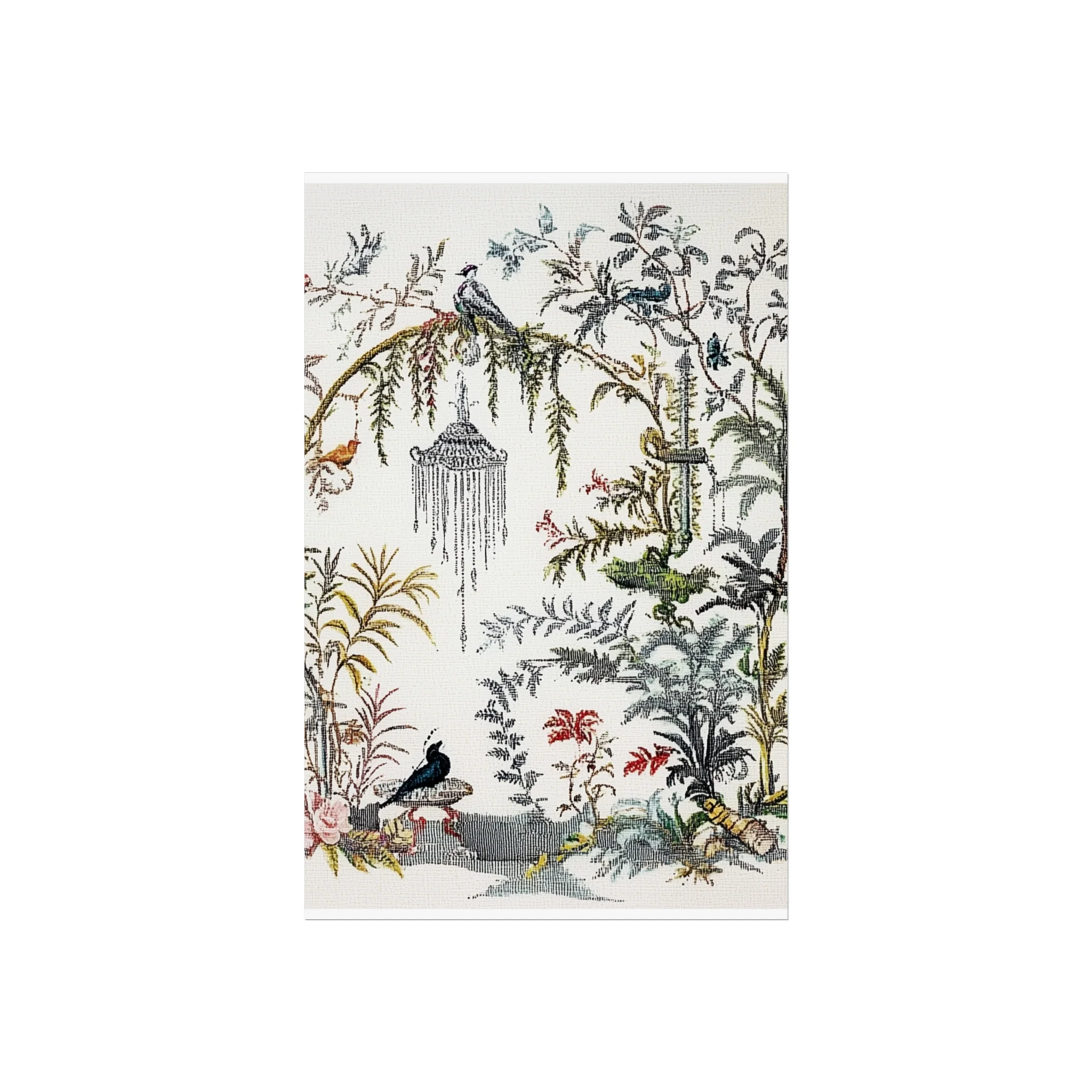 Vintage Garden Birds Fine Art Poster - Image 12