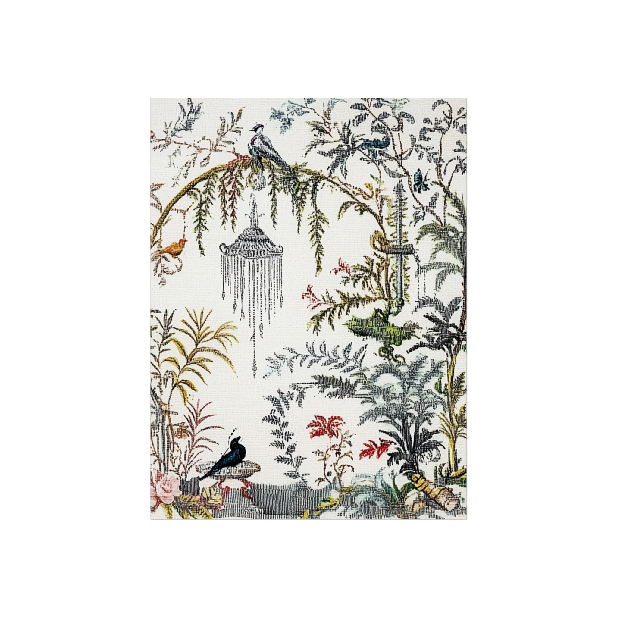 Vintage Garden Birds Fine Art Poster - Image 13