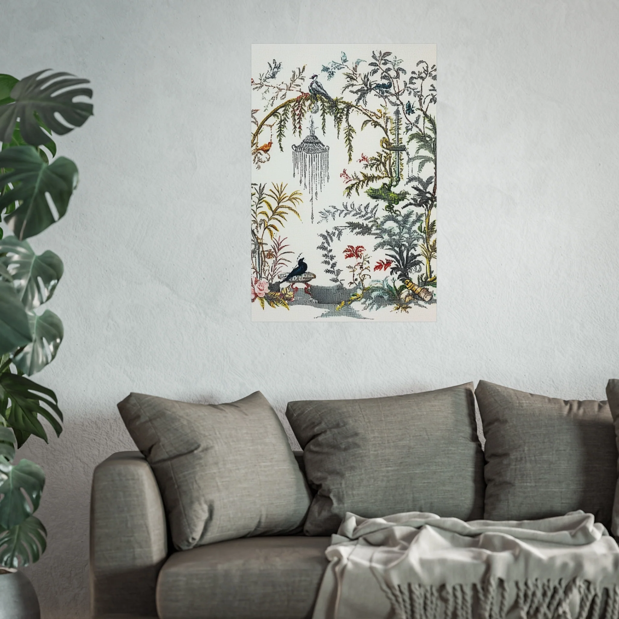 Vintage Garden Birds Fine Art Poster - Image 43