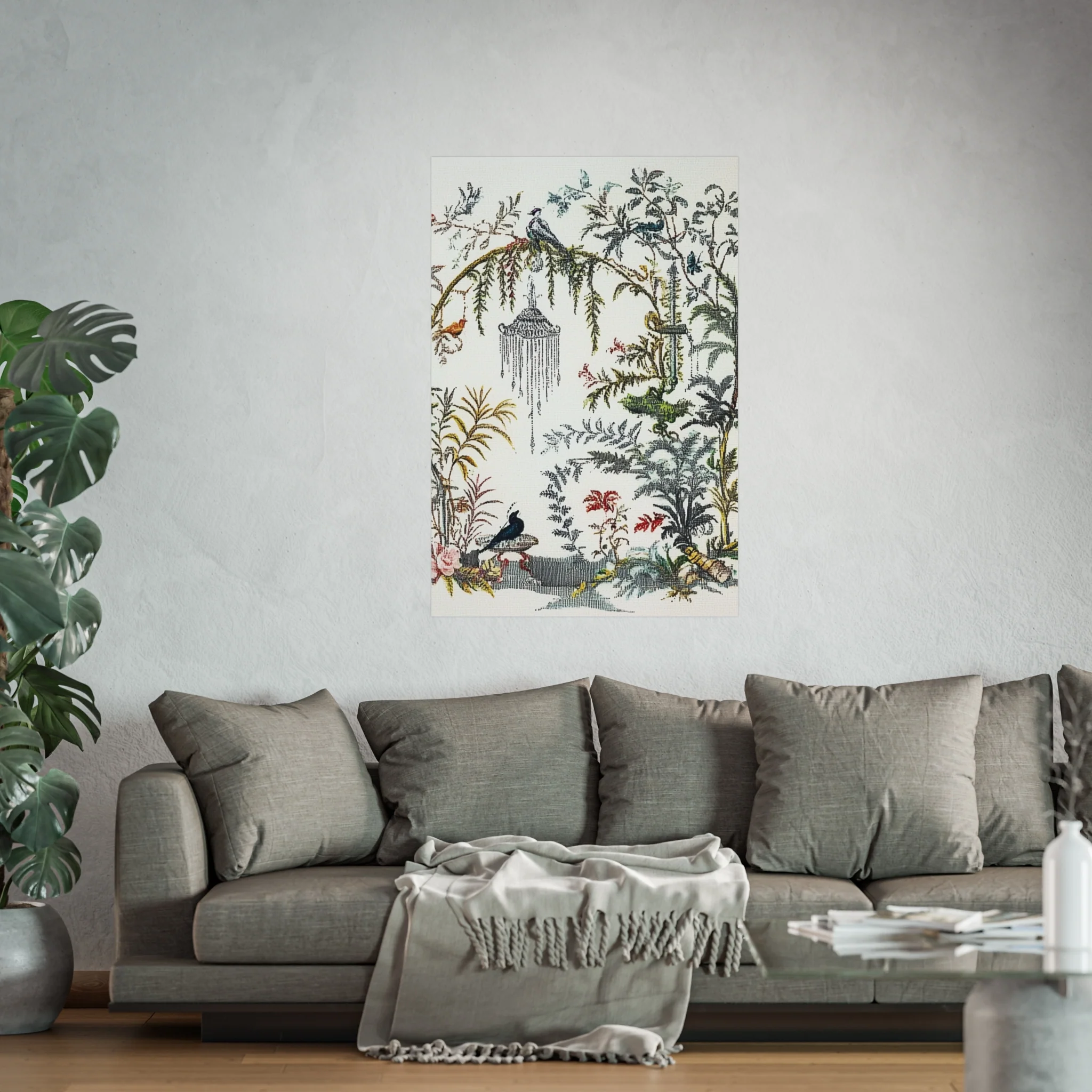 Vintage Garden Birds Fine Art Poster - Image 47