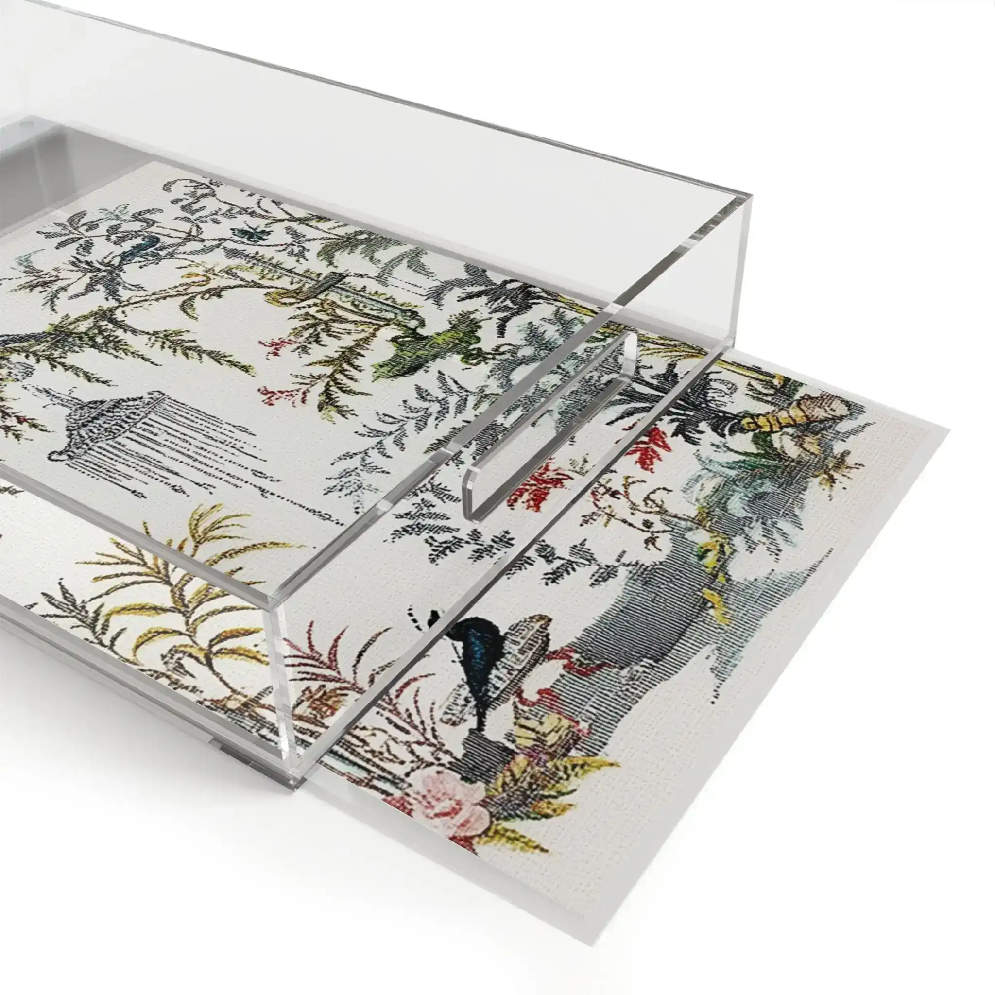 Vintage Garden Birds Serving Tray - Image 4
