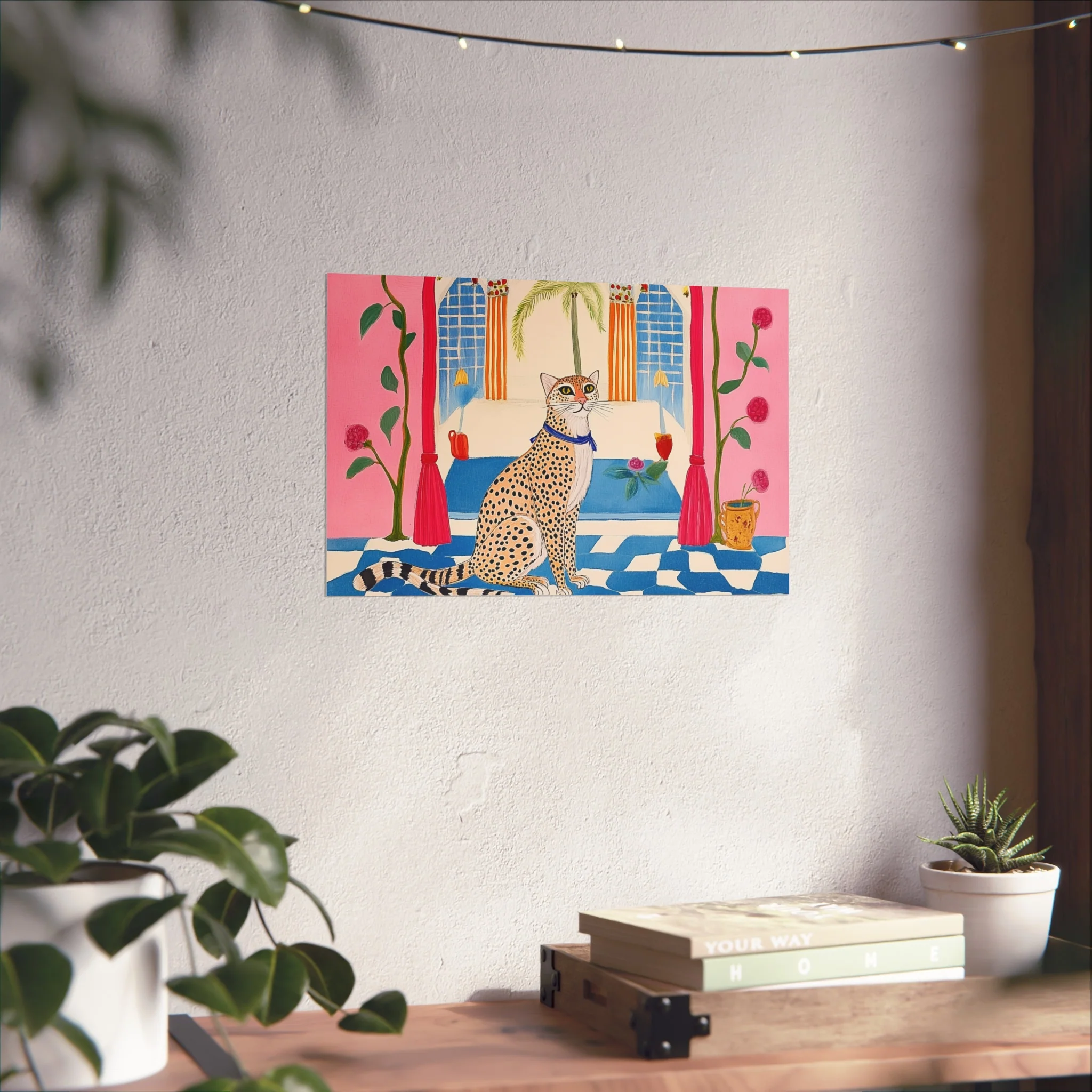 Vintage Leopard Fine Art Poster - Image 34